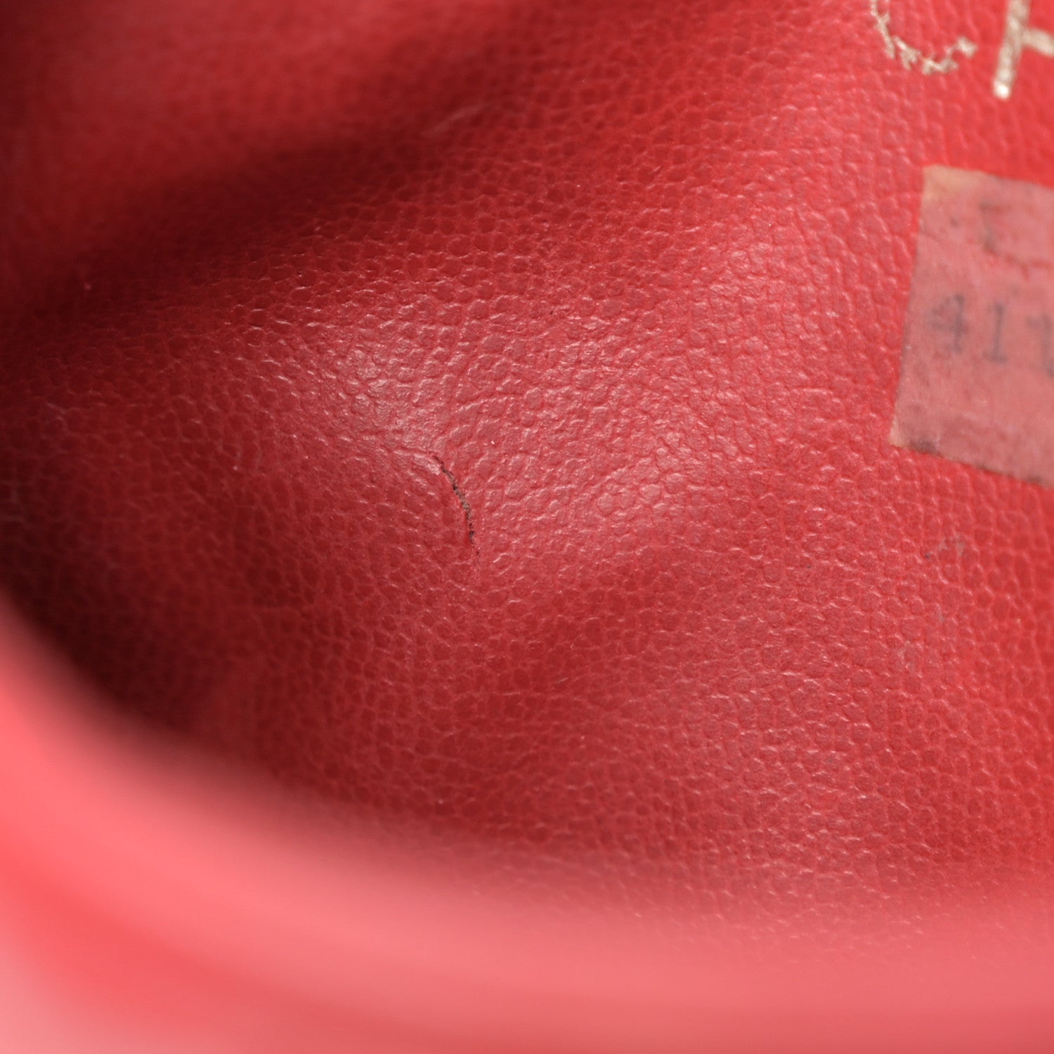 Lambskin Quilted Waist Chain Belt Flap Bag Red