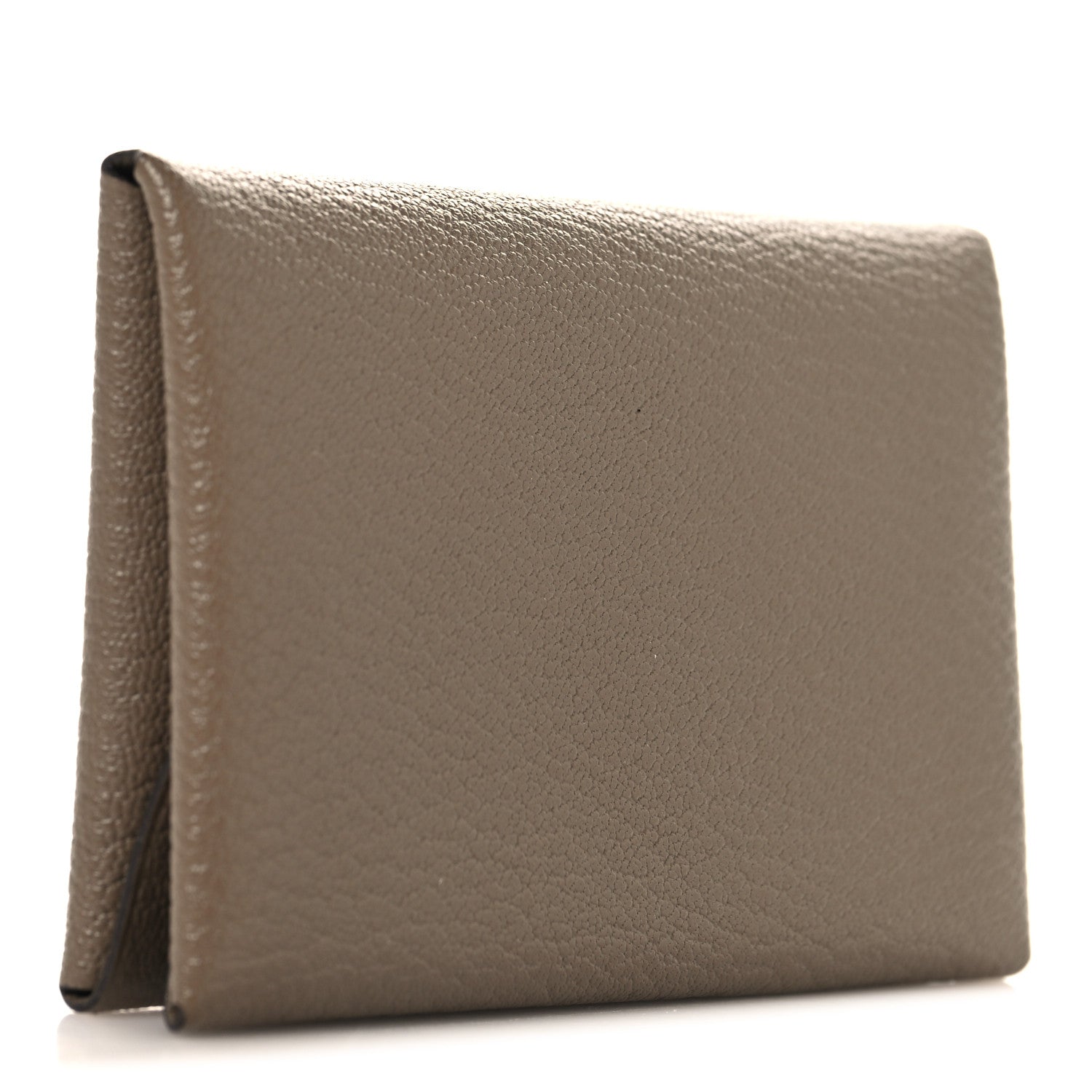 Epsom Calvi Duo Card Case Etoupe