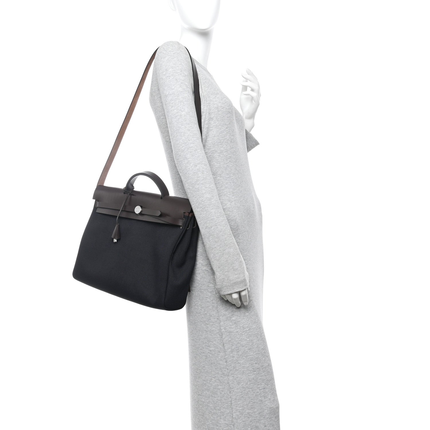 Toile Vache Hunter Herbag Zip 39 MM Black Ebene