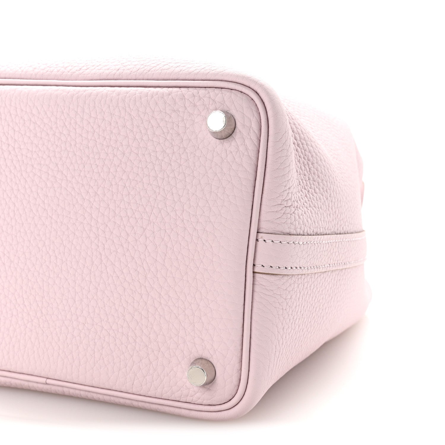 Taurillon Clemence Picotin Lock 18 PM Mauve Pale