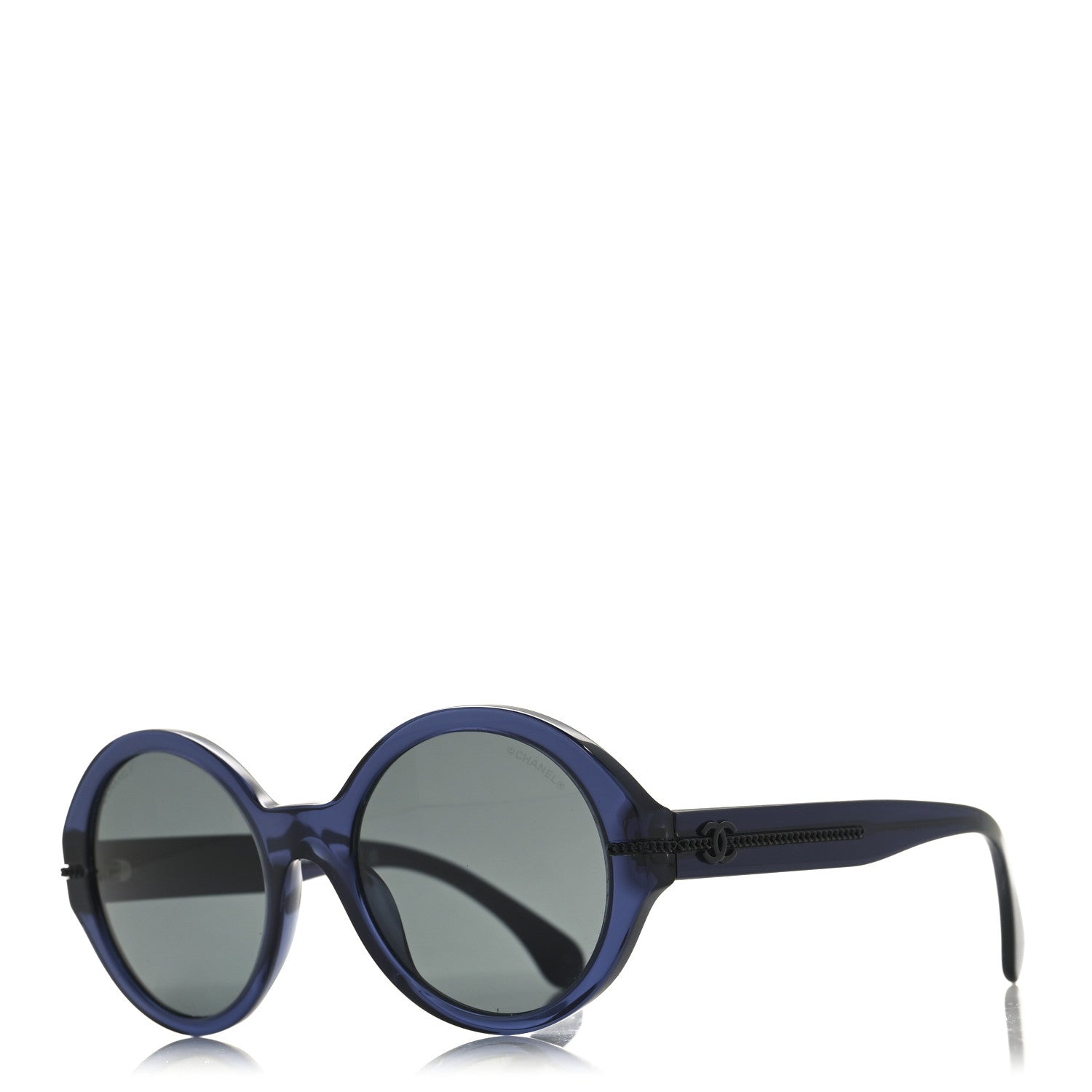 Acetate Chain Sunglasses 5511 Blue