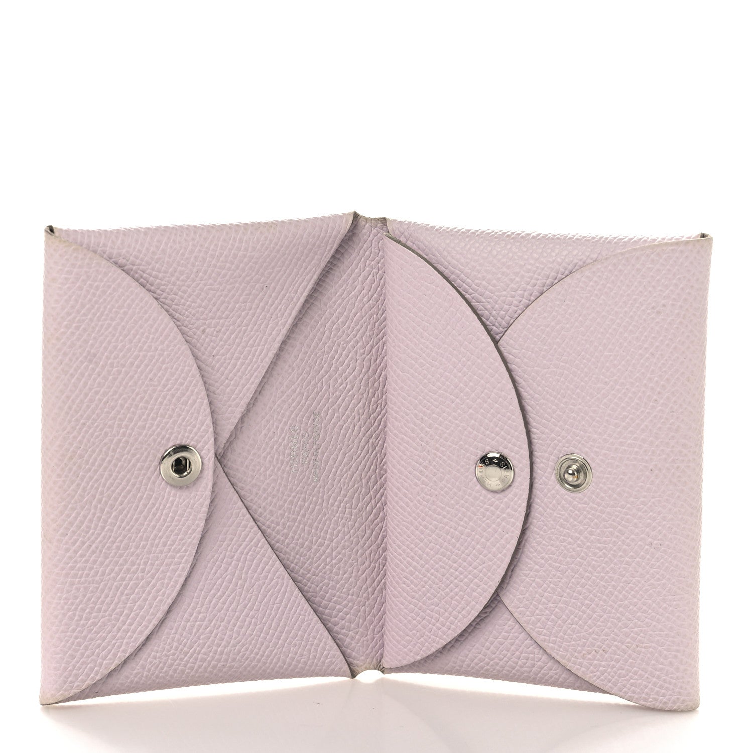 Epsom Calvi Duo Card Case Mauve Pale