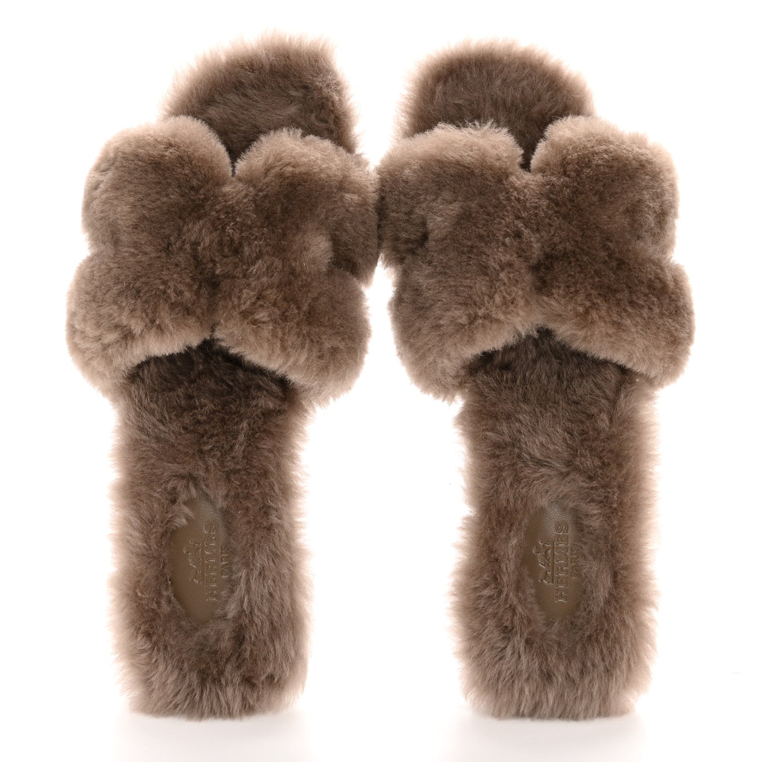 Woolskin Oran Sandals 38.5 Etoupe