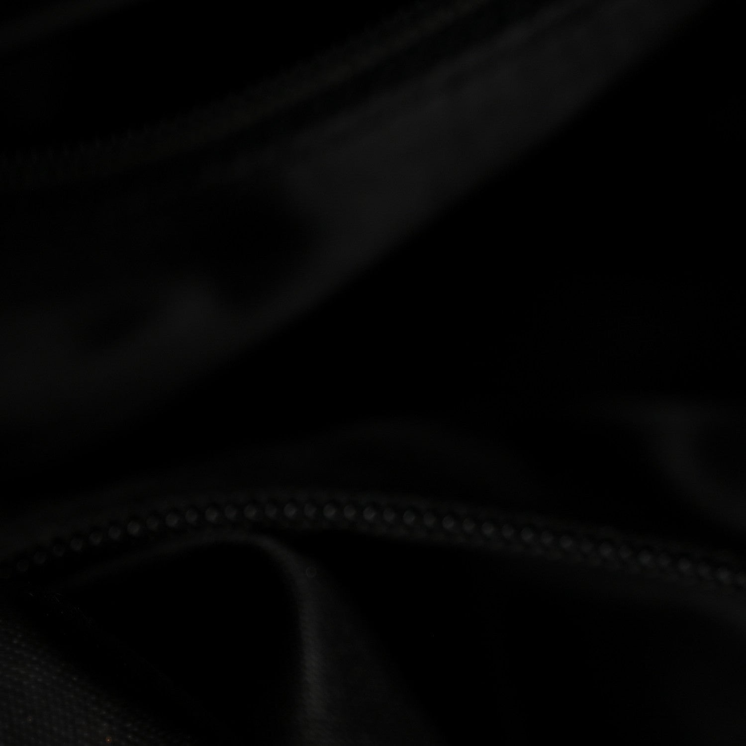 Suede CC Drawstring Backpack Black