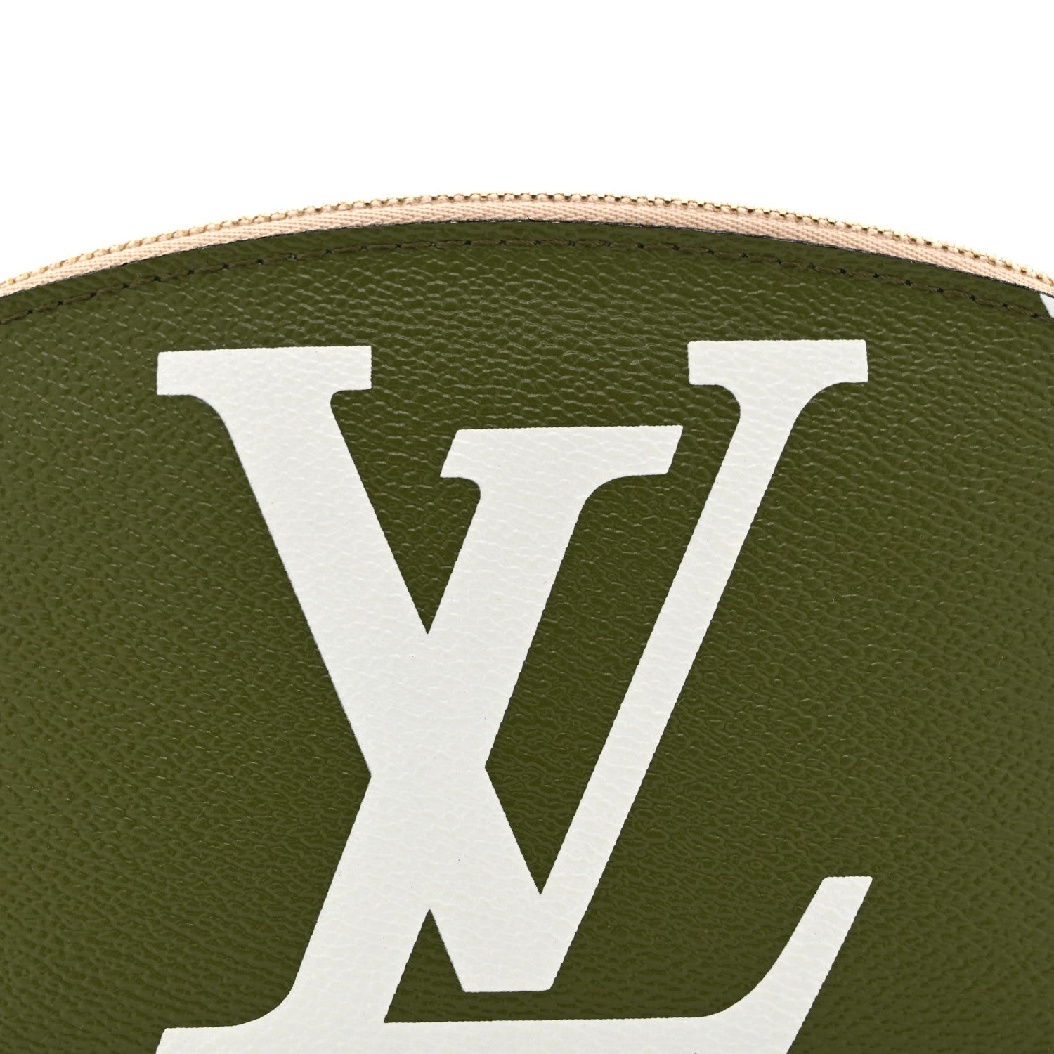 Monogram Giant Cosmetic Pouch Kaki