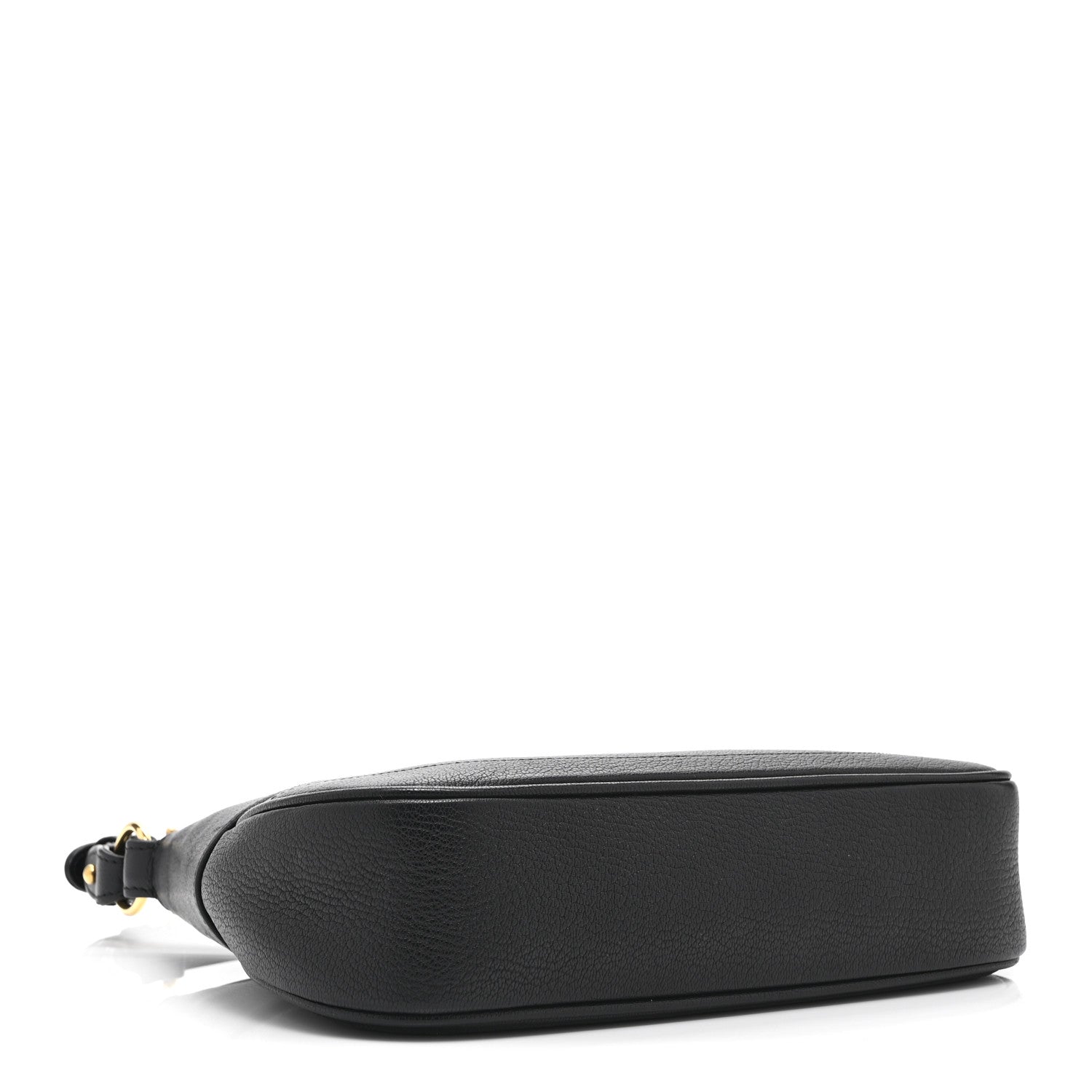 Goatskin Small Aphrodite Shoulder Bag Black