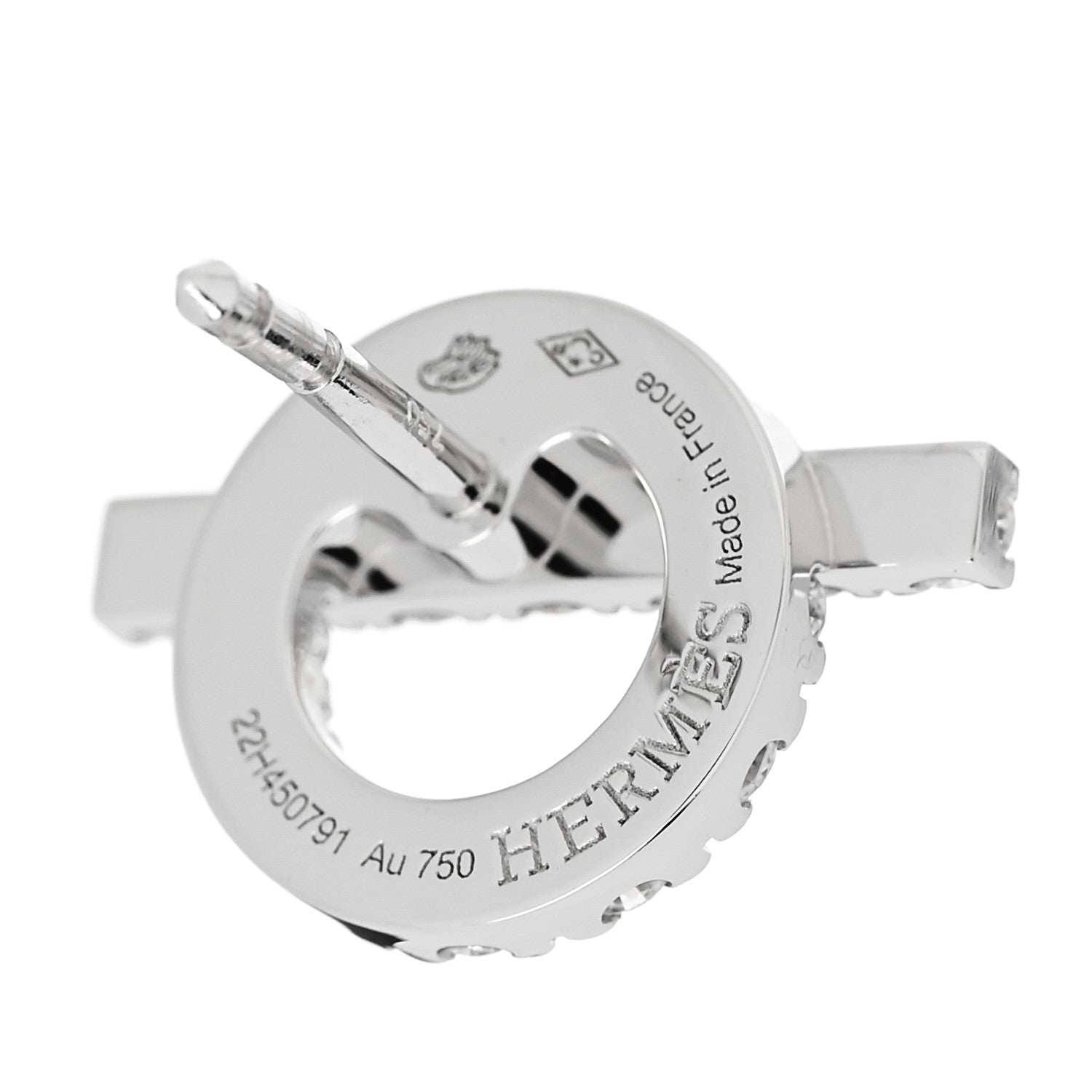 18K White Gold Diamond Finesse Earrings