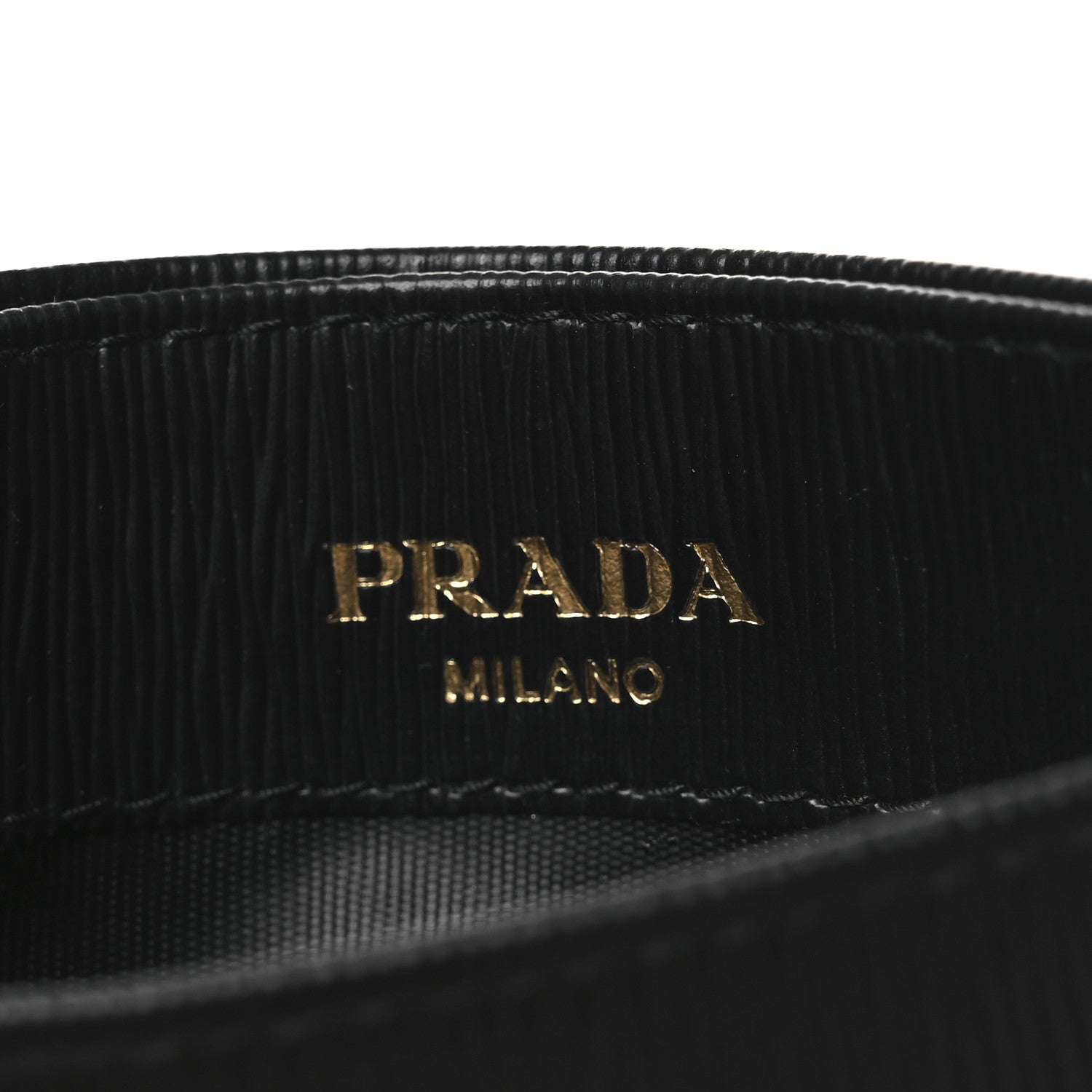Vitello Move Triangle Logo Card Case Black