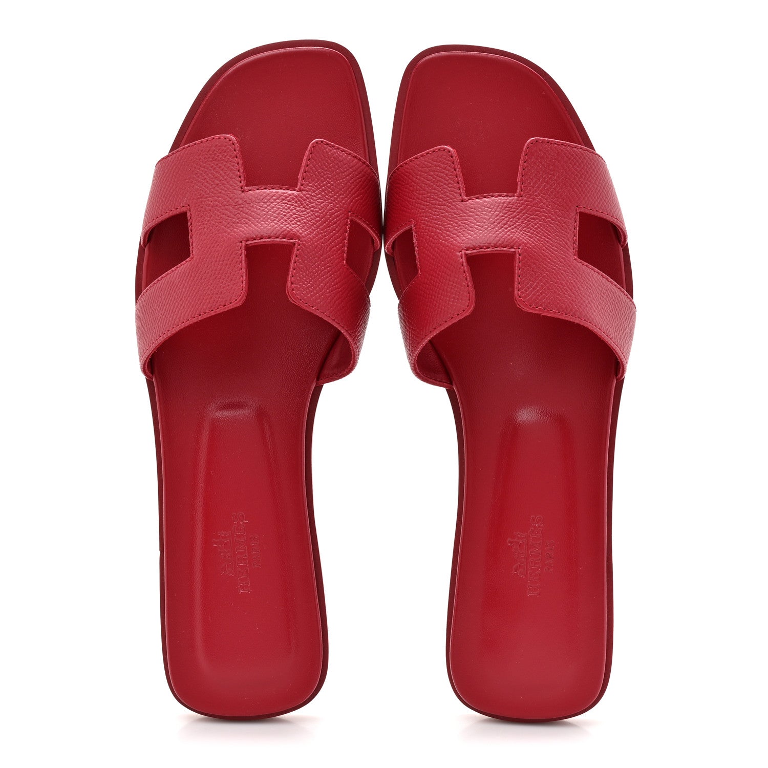 Epsom Oran Sandals 38.5 Rose Framboise