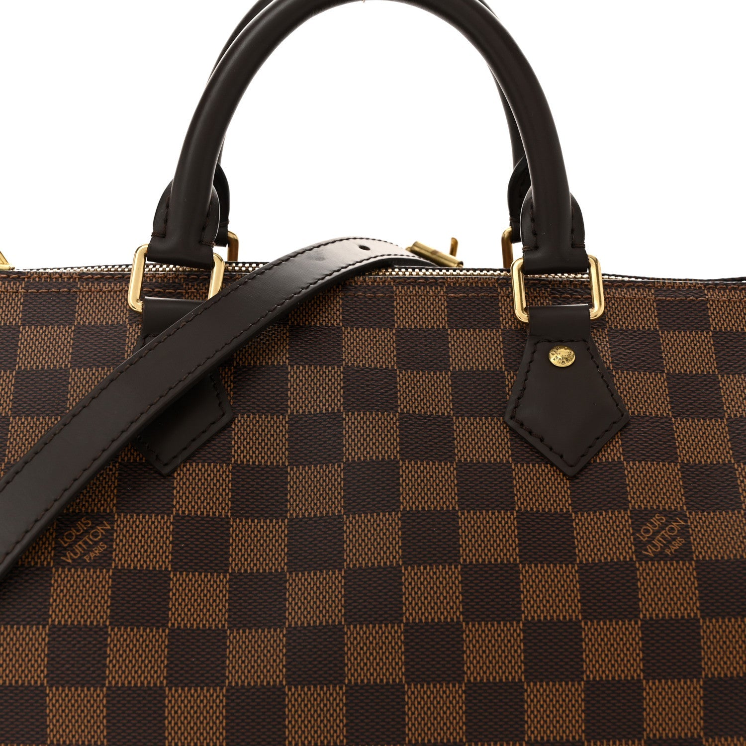 Damier Ebene Speedy Bandouliere 30