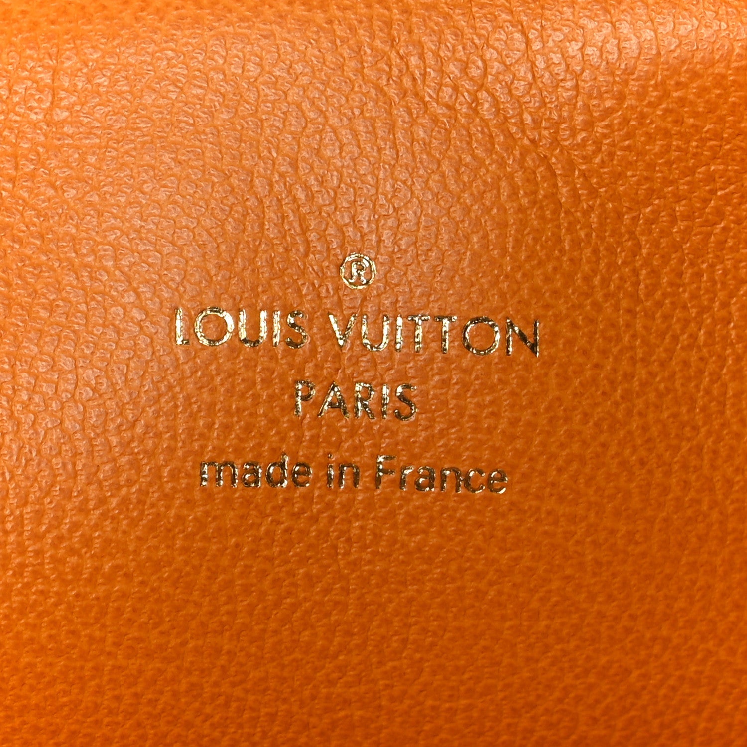 Lambskin Embossed Monogram Coussin MM Black