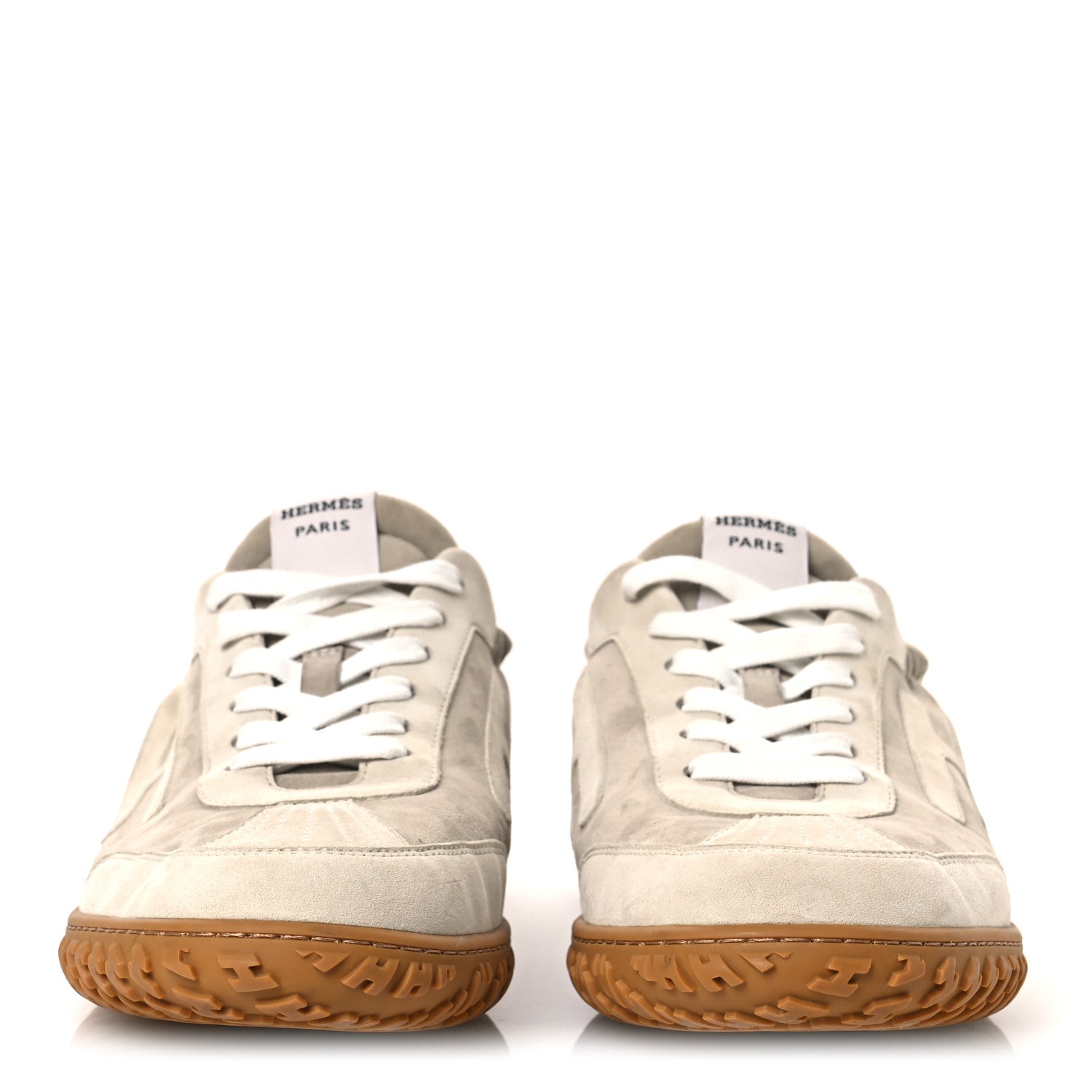 Suede Goatskin Mens Jet Sneakers 43 Beige Esquisse Glaise