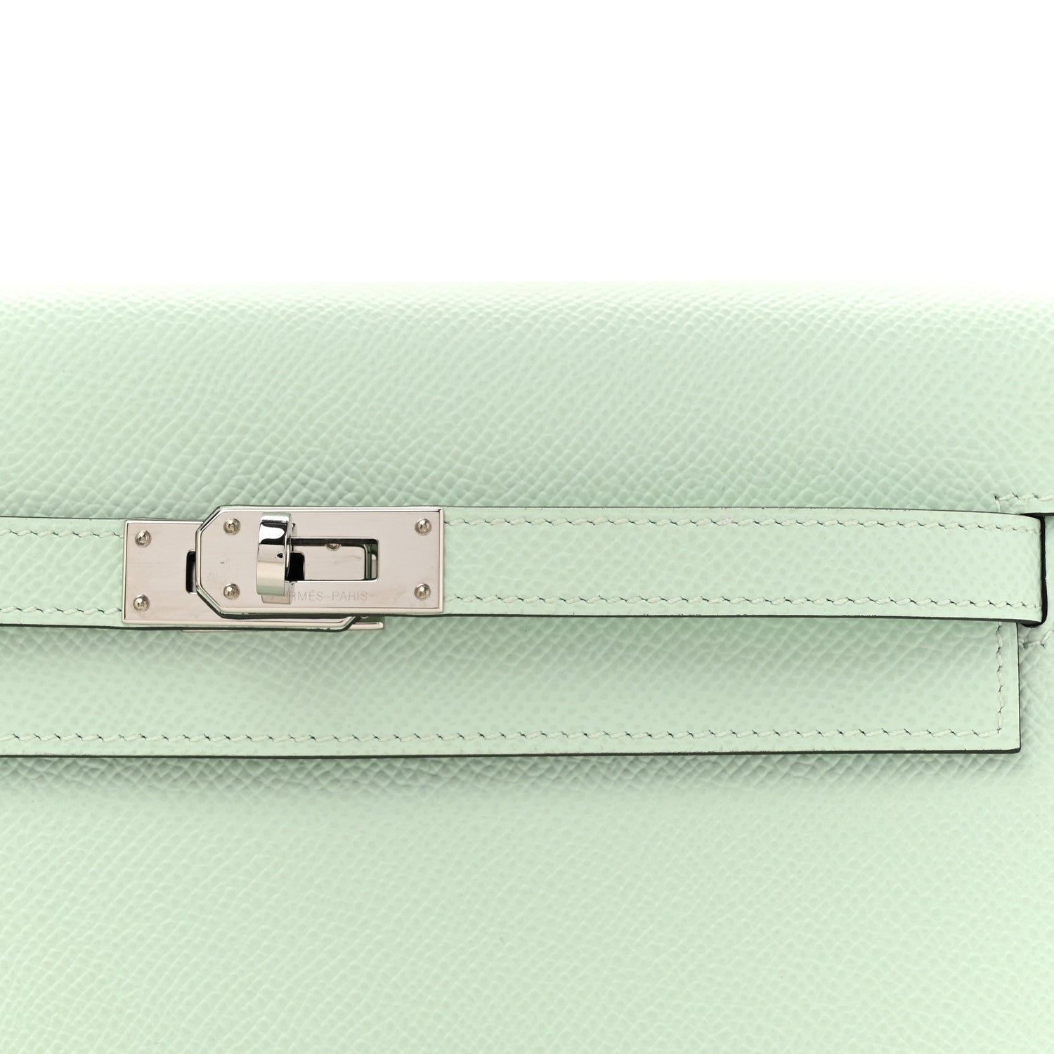 Epsom Kelly Wallet To Go Vert Peppermint
