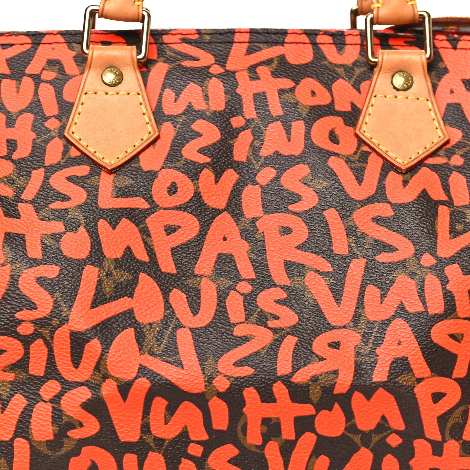 Monogram Graffiti Speedy 30 Orange