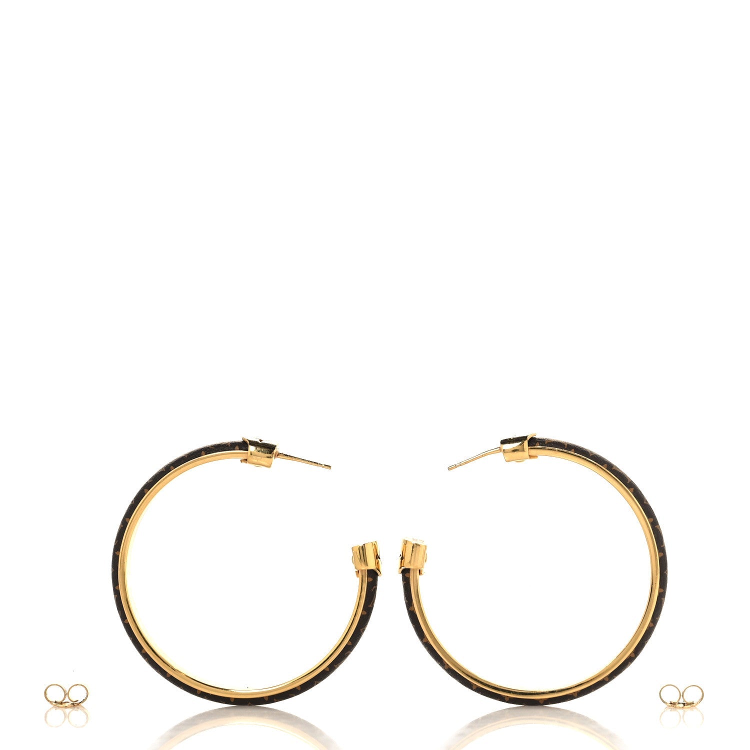Monogram Hoop Earrings