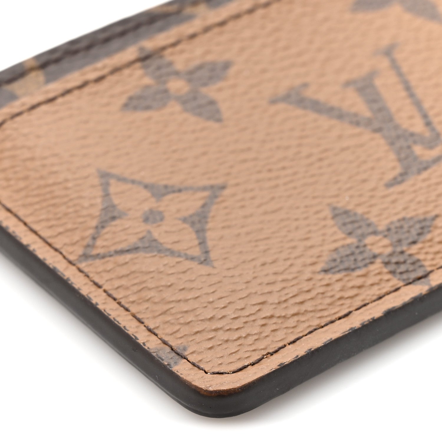 Reverse Monogram Card Holder