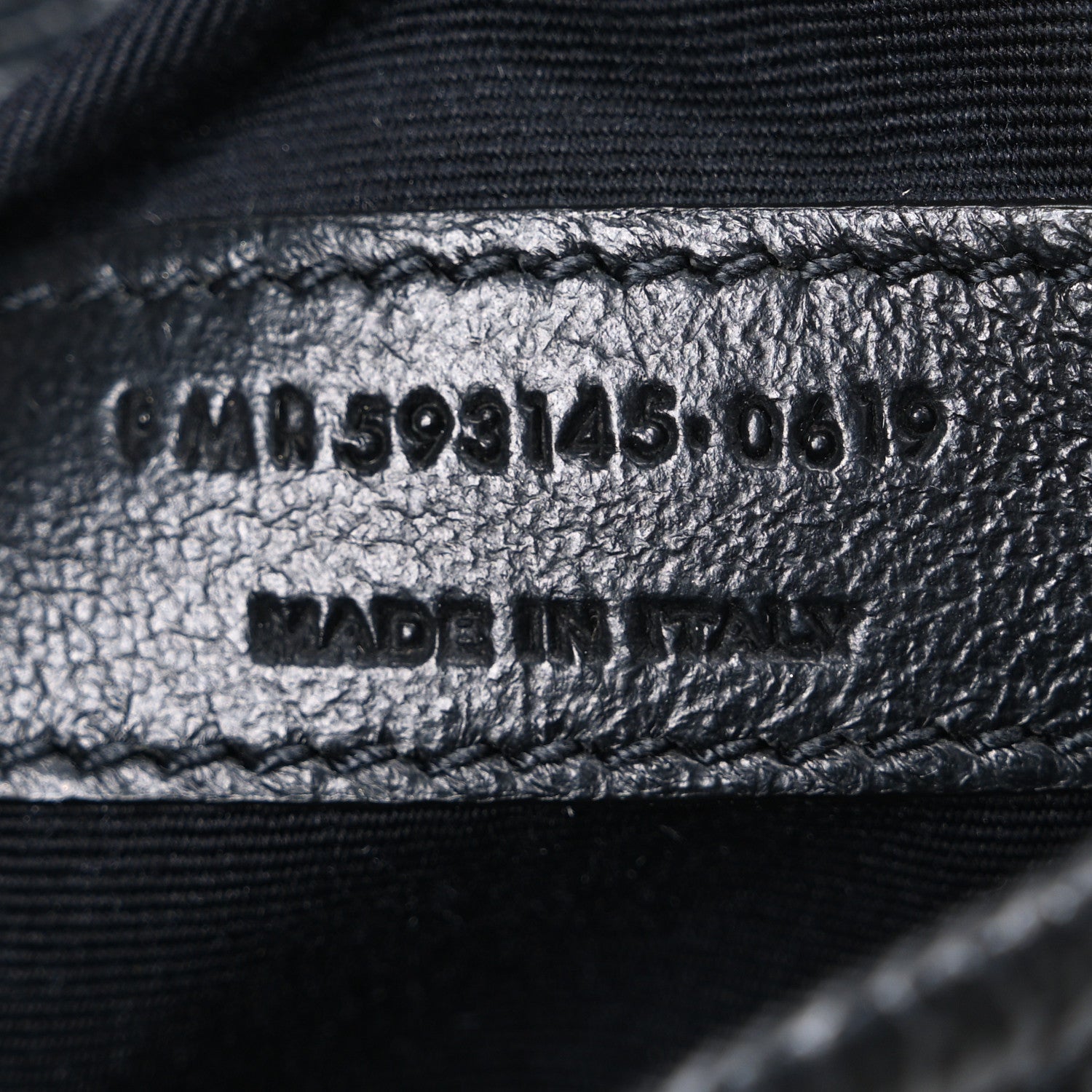 Crinkled Calfskin Matelasse Monogram Niki Chain Wallet Black
