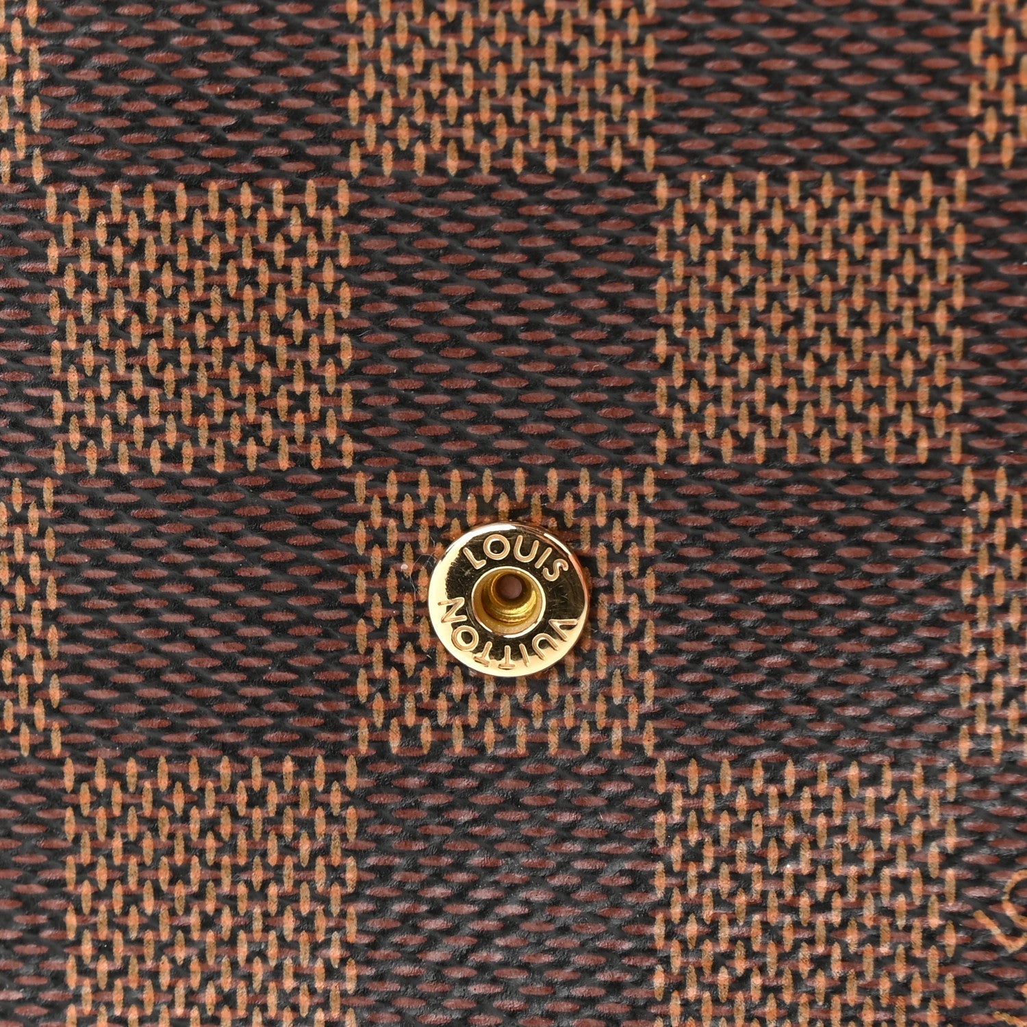 Damier Ebene Victorine Wallet Rose Ballerine