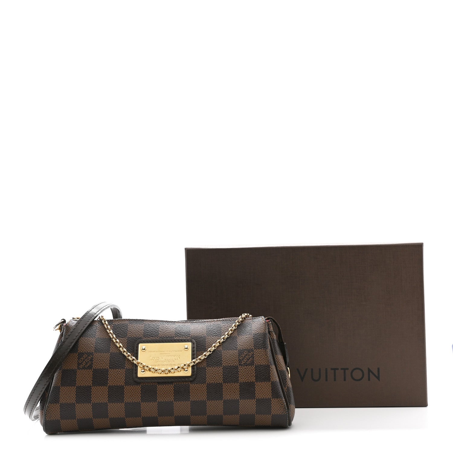 Damier Ebene Eva Clutch