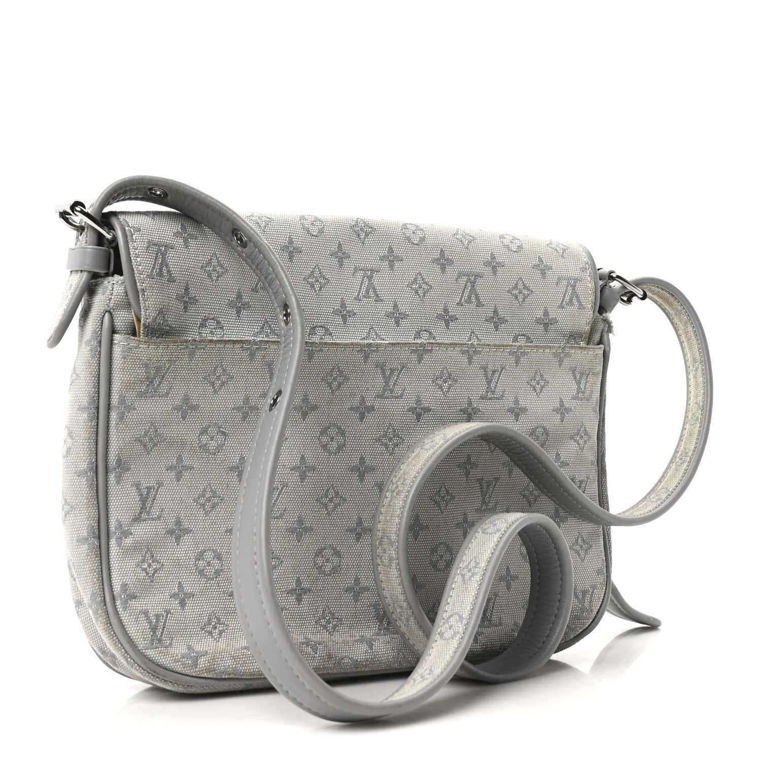 Mini Monogram Patchwork Conte De Fees Musette Grey