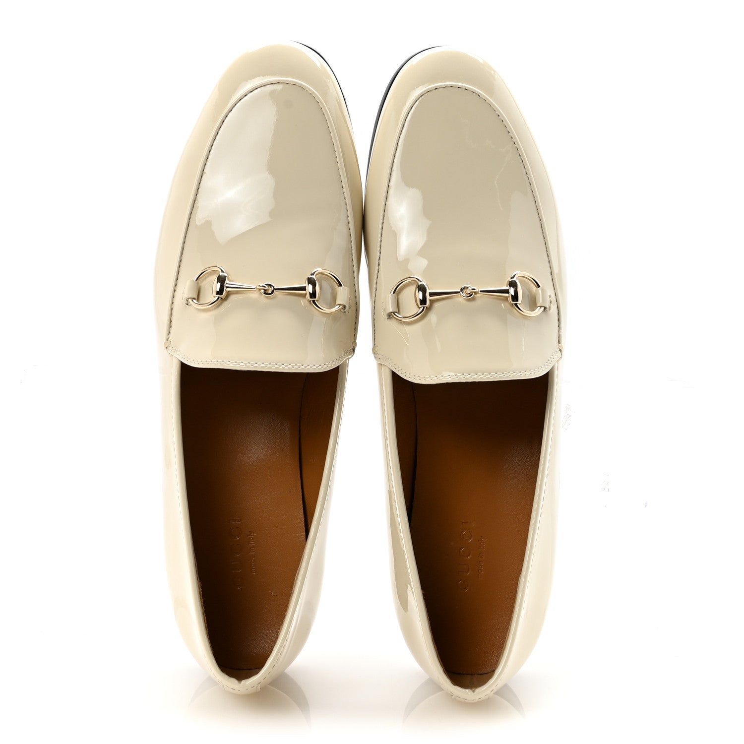 Patent Womens Jordaan Loafers 40 Mystic White