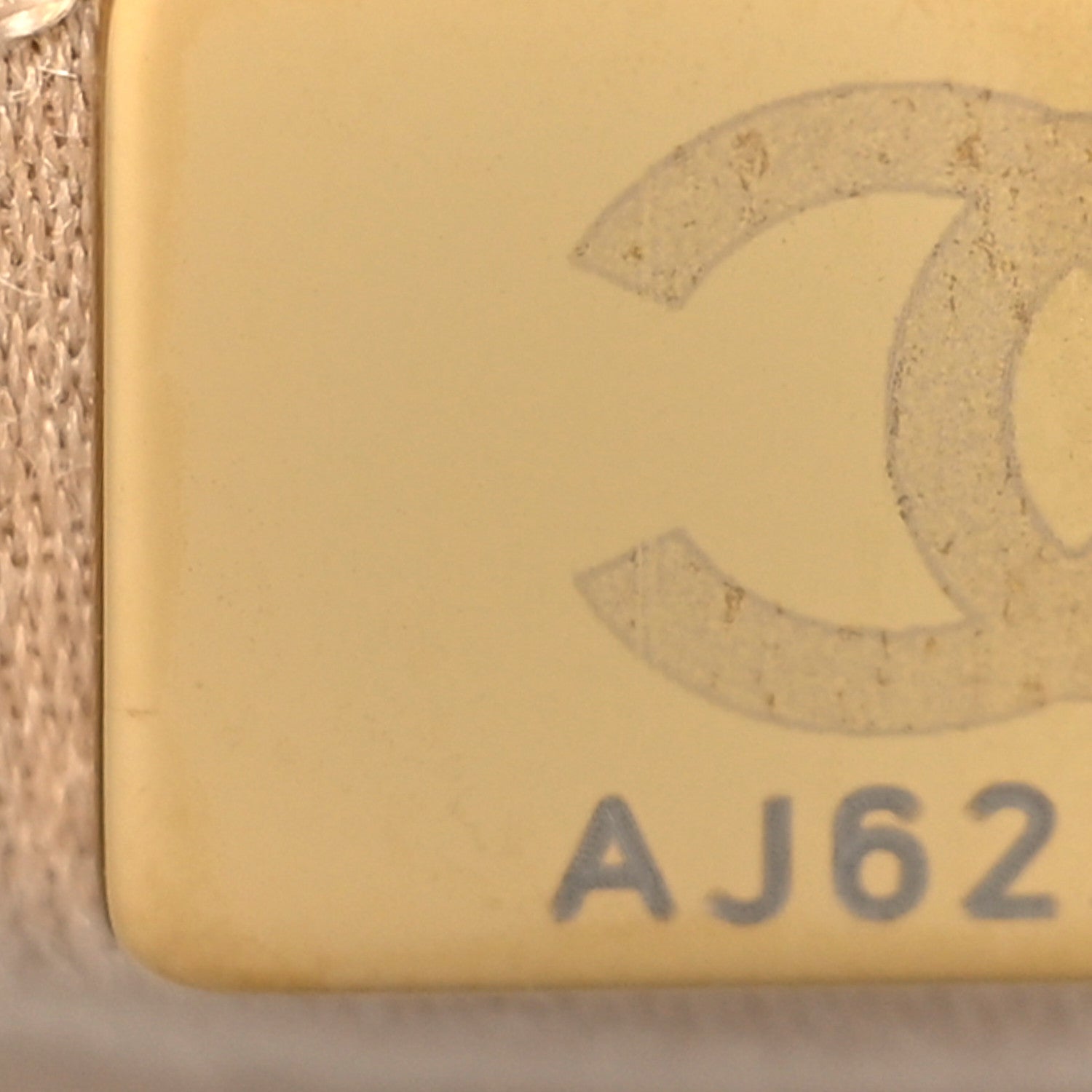 Shiny Calfskin Quilted Small Chanel 22 Beige
