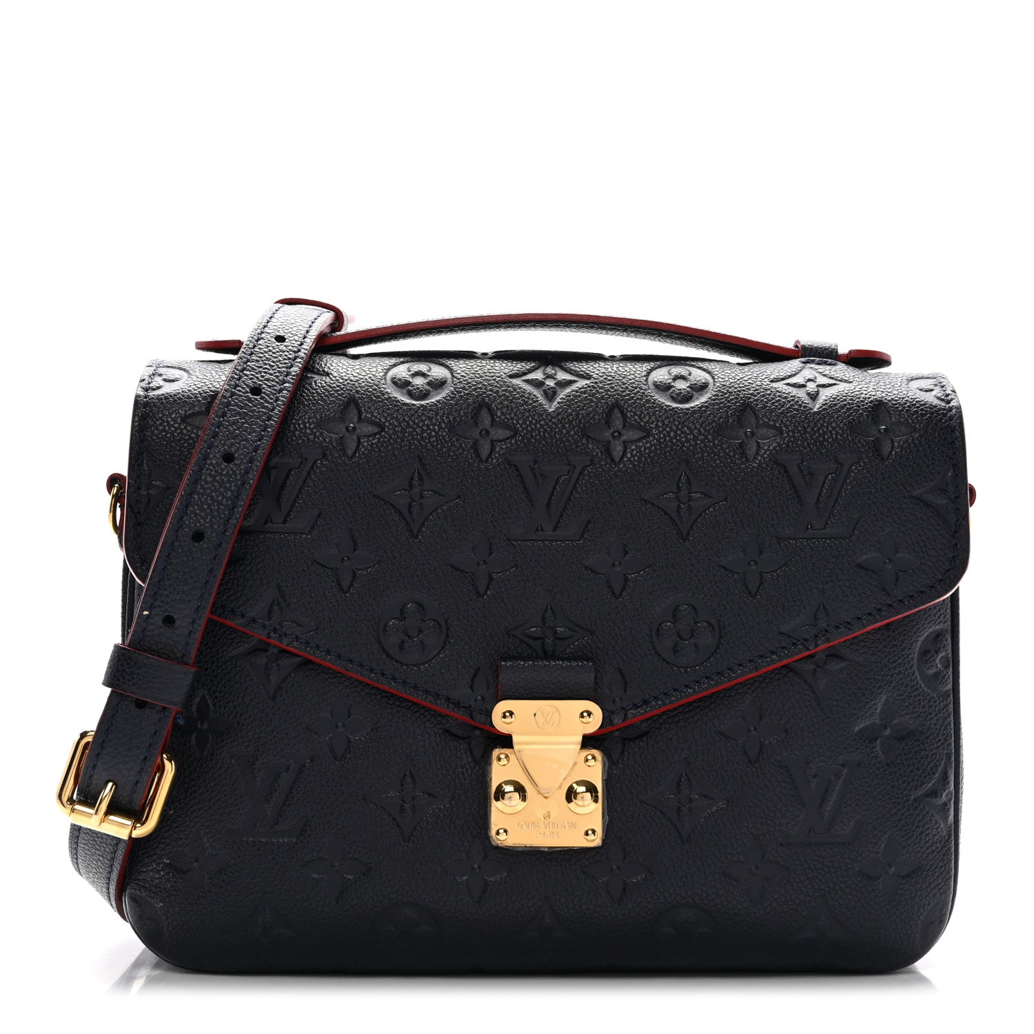 Empreinte Pochette Metis Marine Rouge