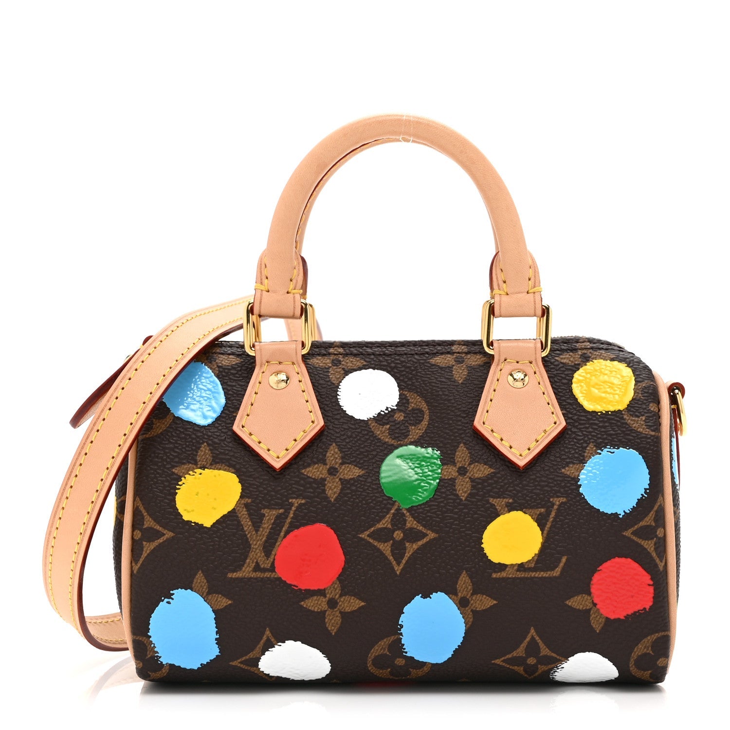 LV X YK Monogram Nano Speedy