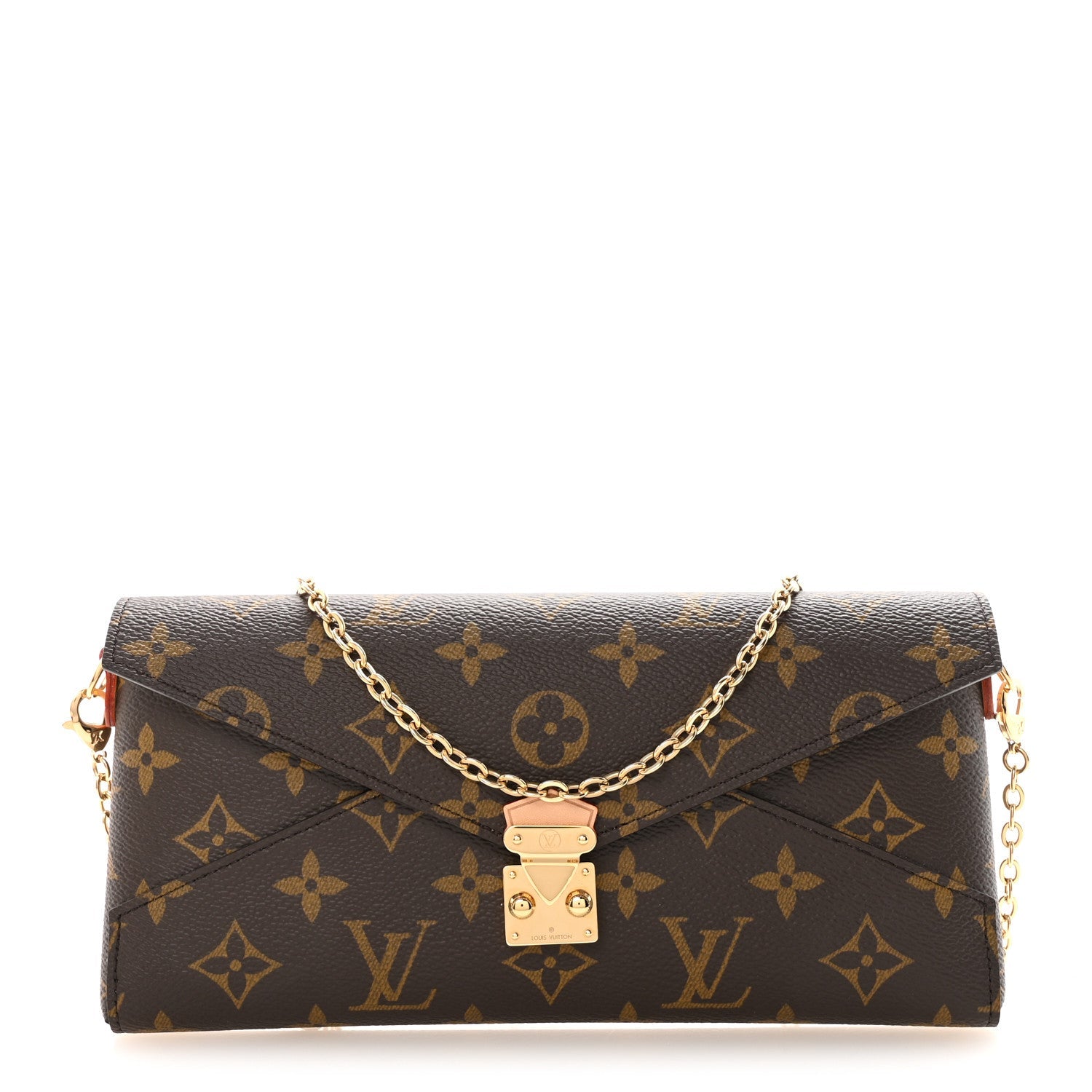 Monogram Grace Coddington Kirigami Organizer On Chain Beige