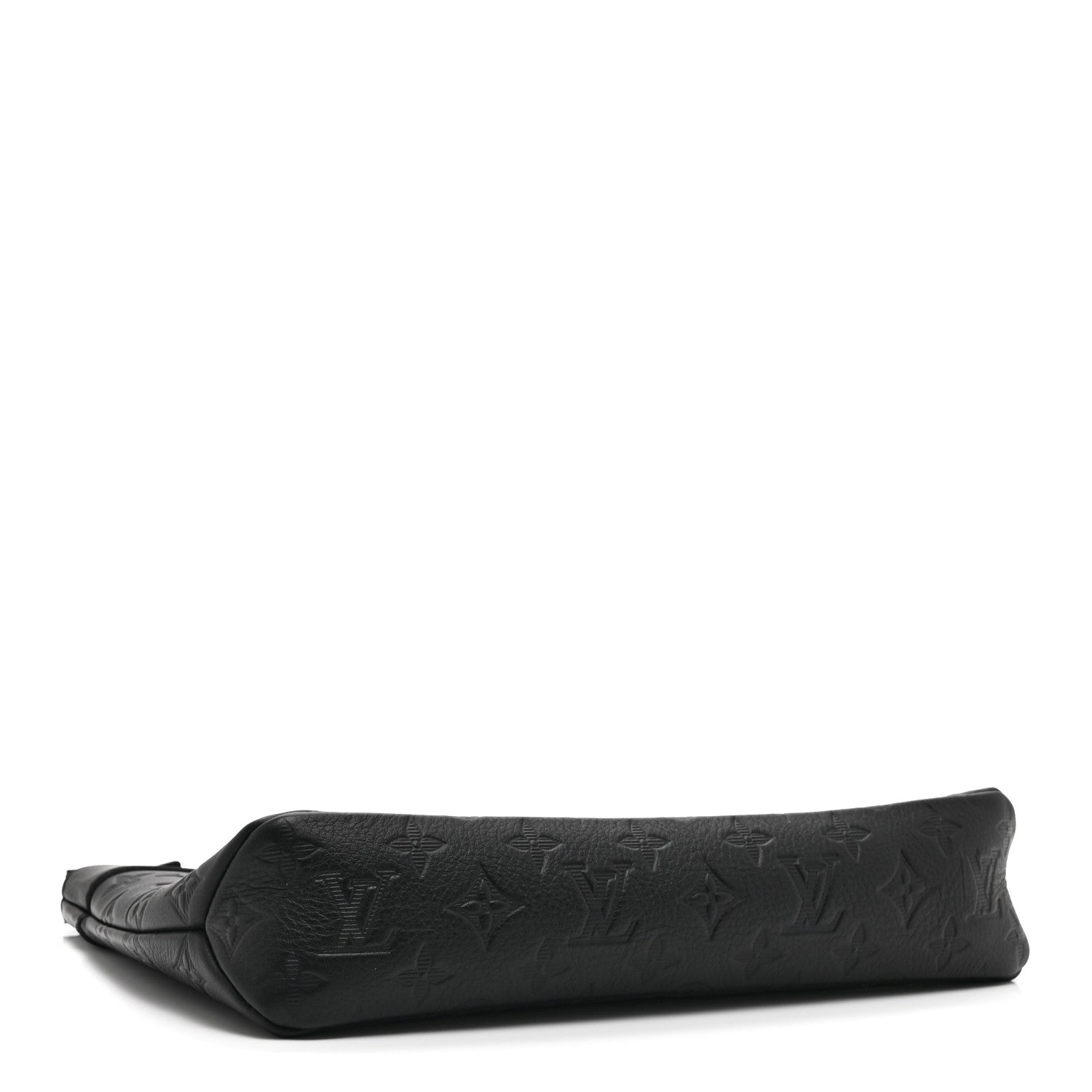 Shadow Calfskin Monogram Pochette Voyage Souple Black