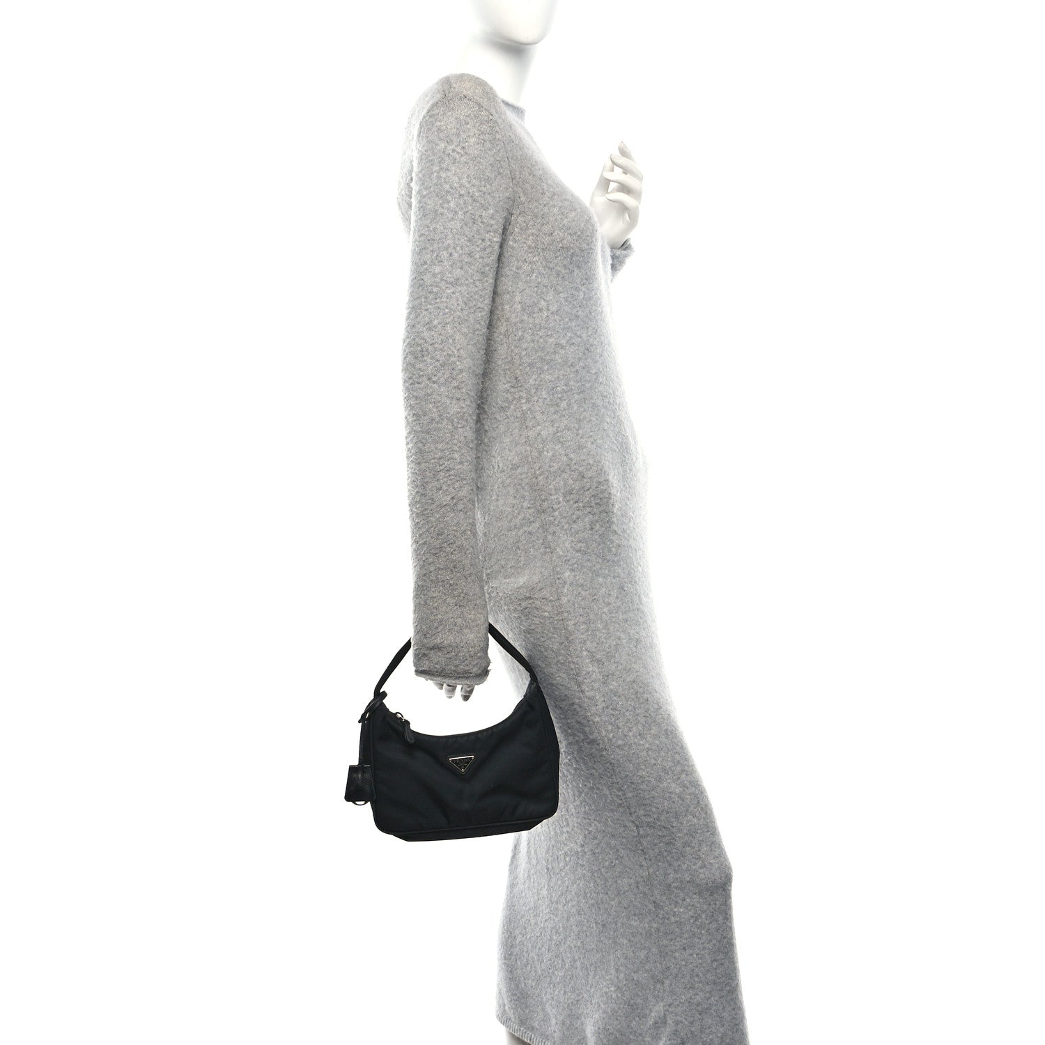 Tessuto Nylon Mini Re-Edition 2000 Bag Black
