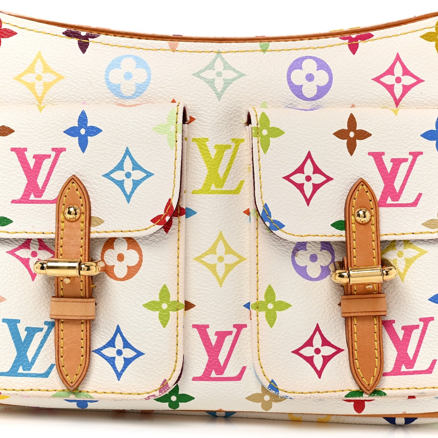 Monogram Multicolor Lodge PM White
