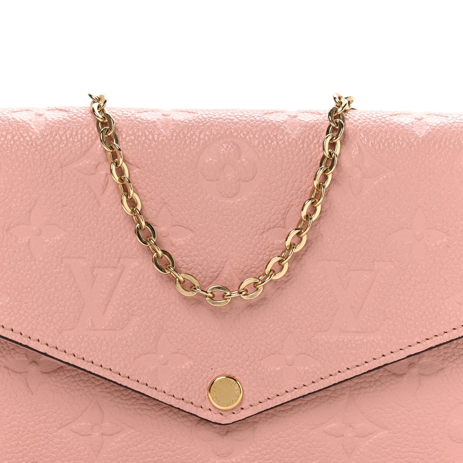 Empreinte Pochette Felicie Chain Wallet Rose Poudre