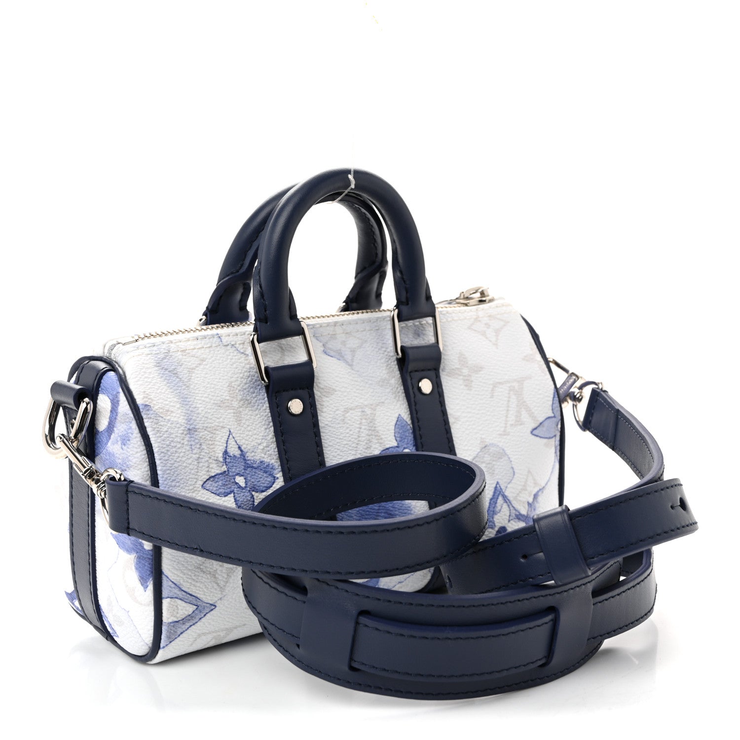 Monogram Watercolor Keepall XS Blue