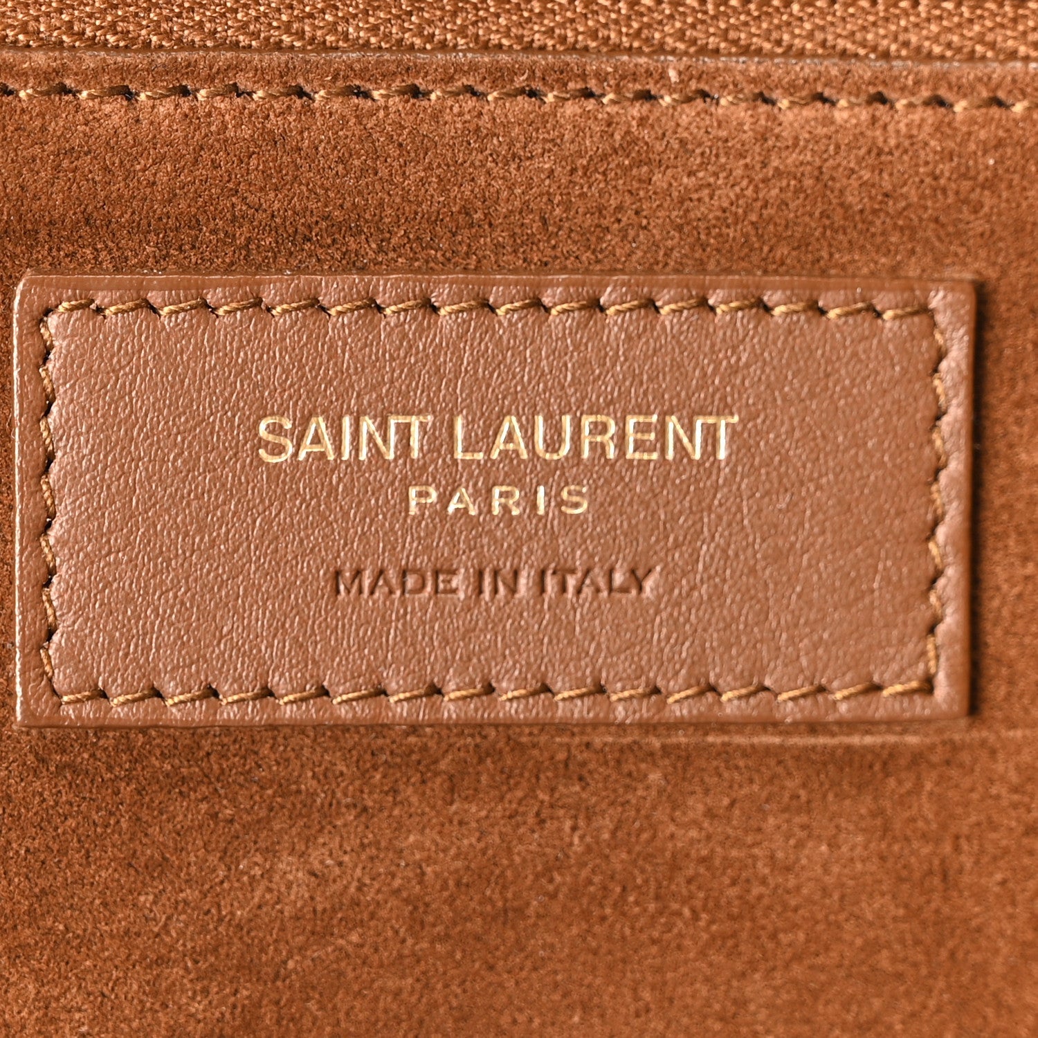 Suede Bea Tote Golden Leaf