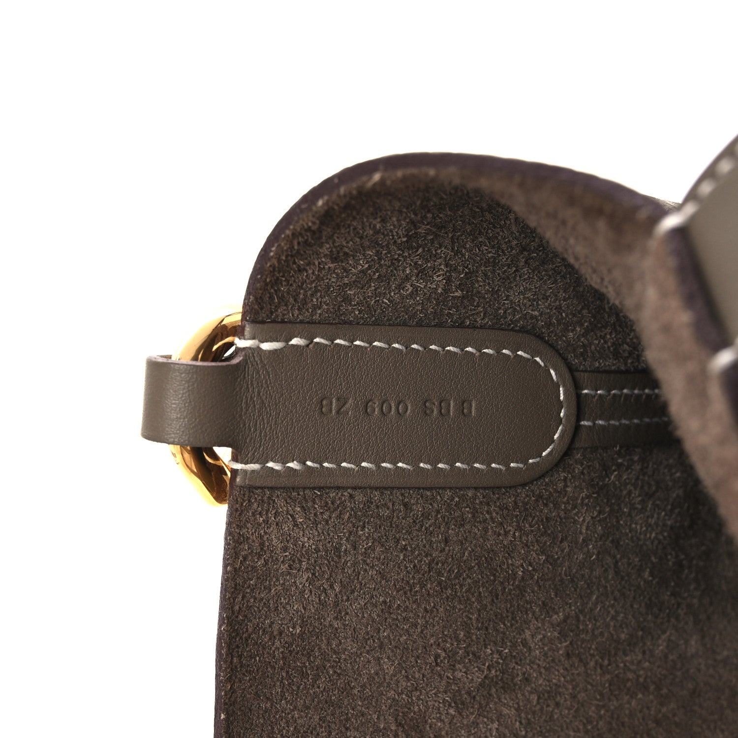 Taurillon Clemence Swift In-The-Loop 18 Bag Etoupe