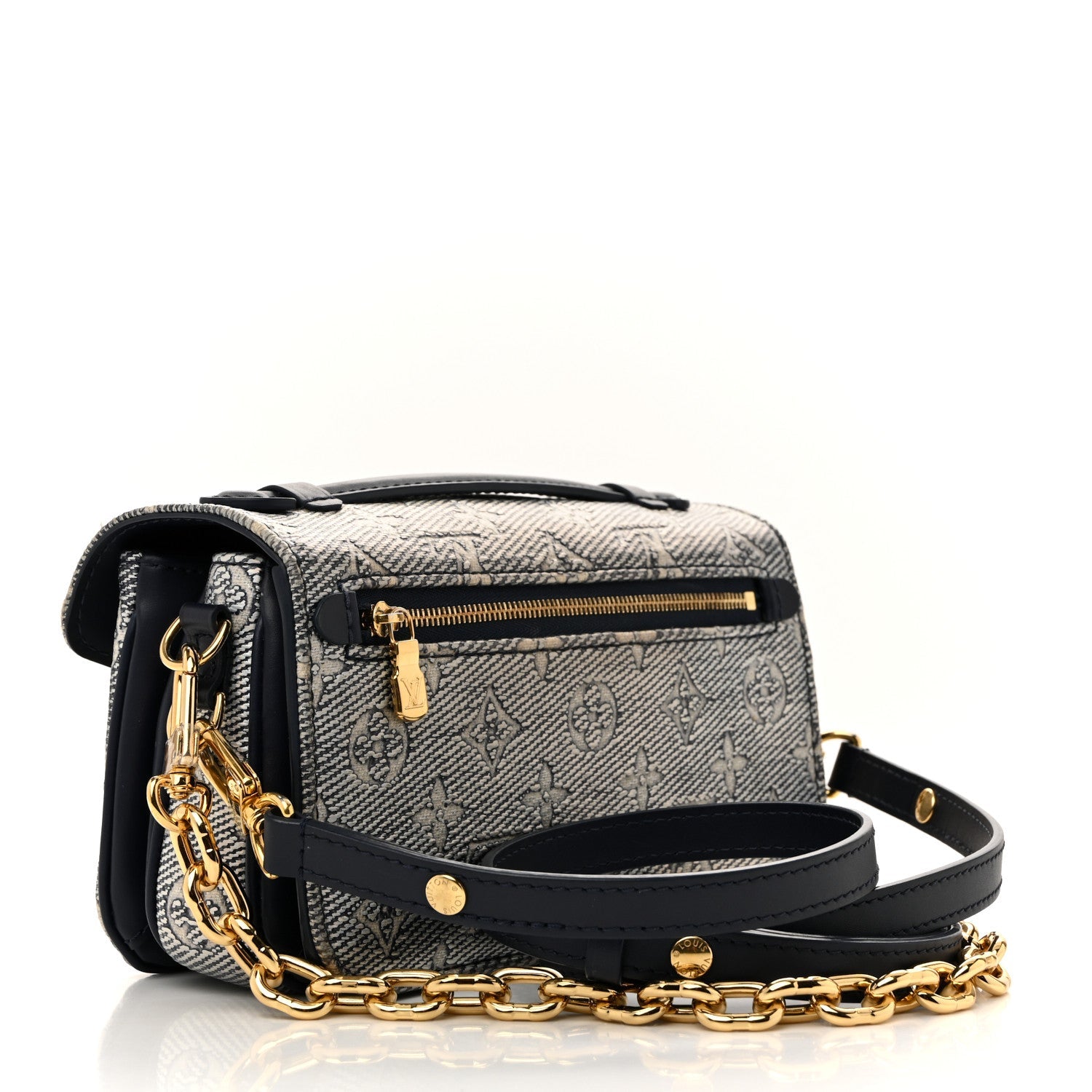 Monoglam Pochette Metis East West Blue