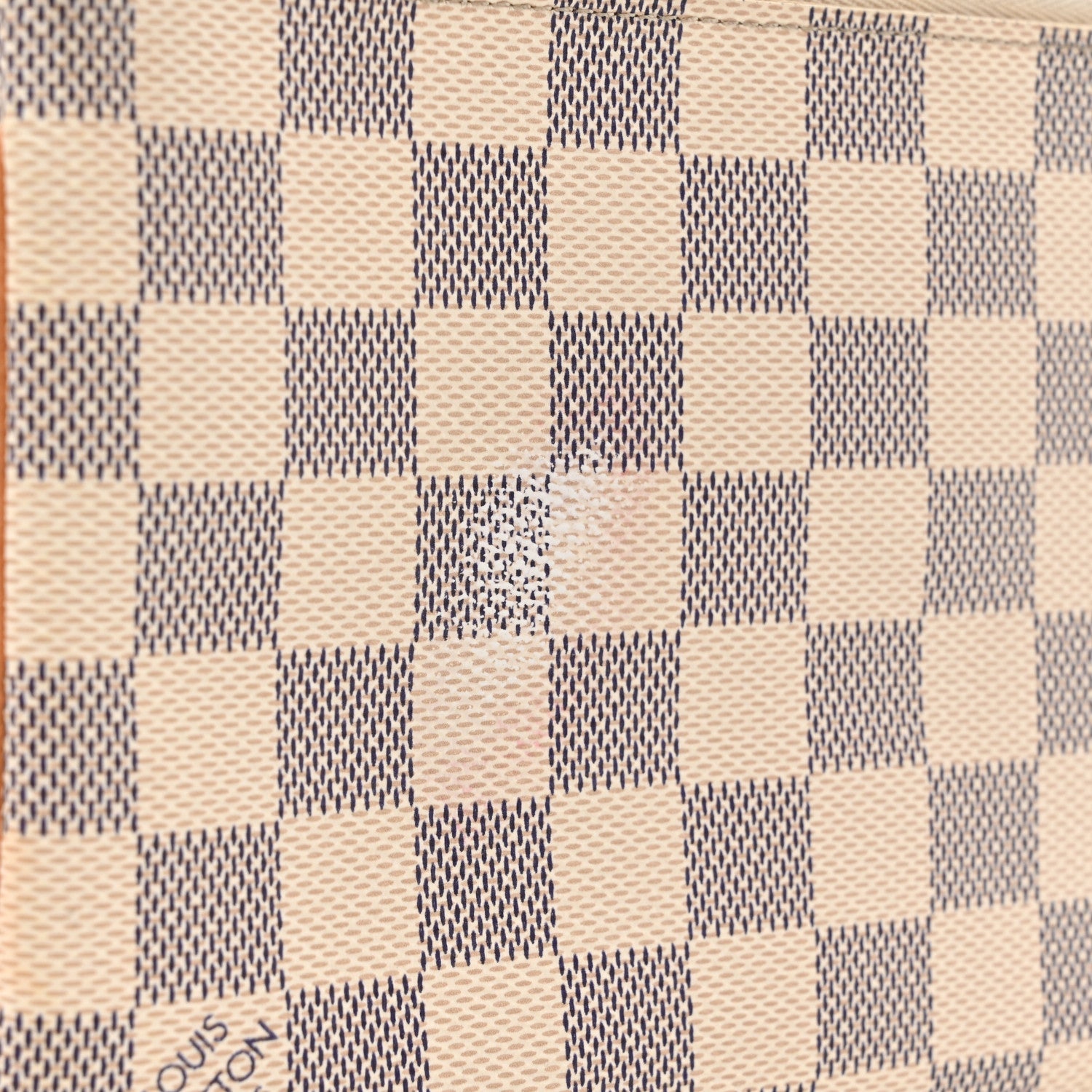 Damier Azur Double Zip Pochette