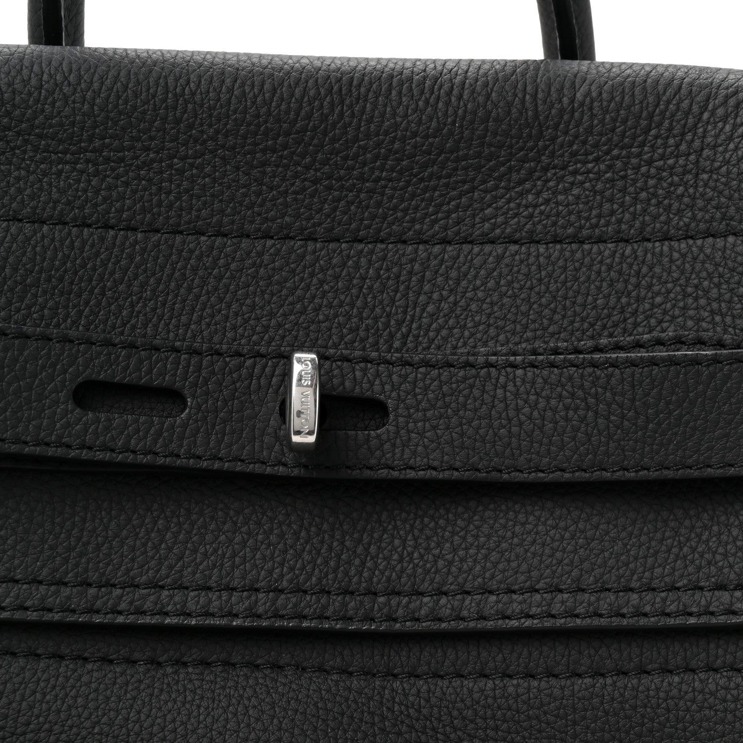LV Touch Calfskin Steamer 30 H38 Black