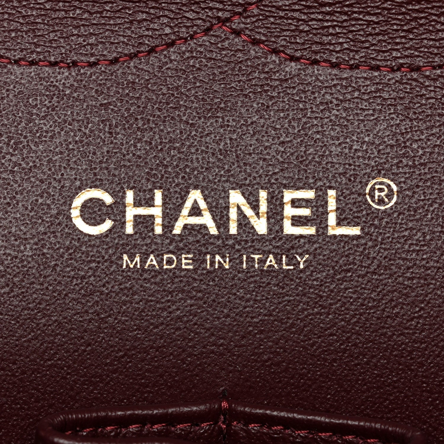 Lambskin Quilted Jumbo Double Flap Black