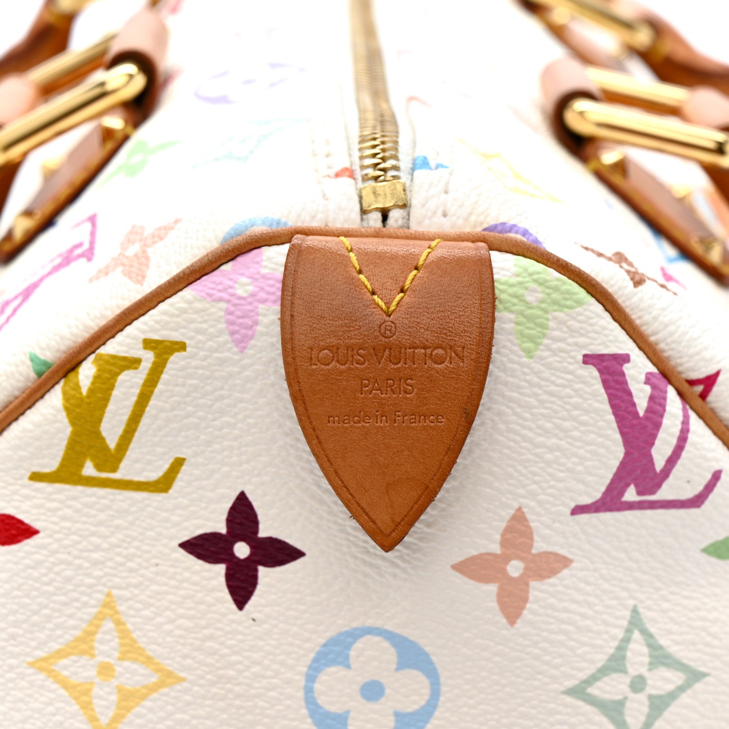Monogram Multicolor Speedy 30 White