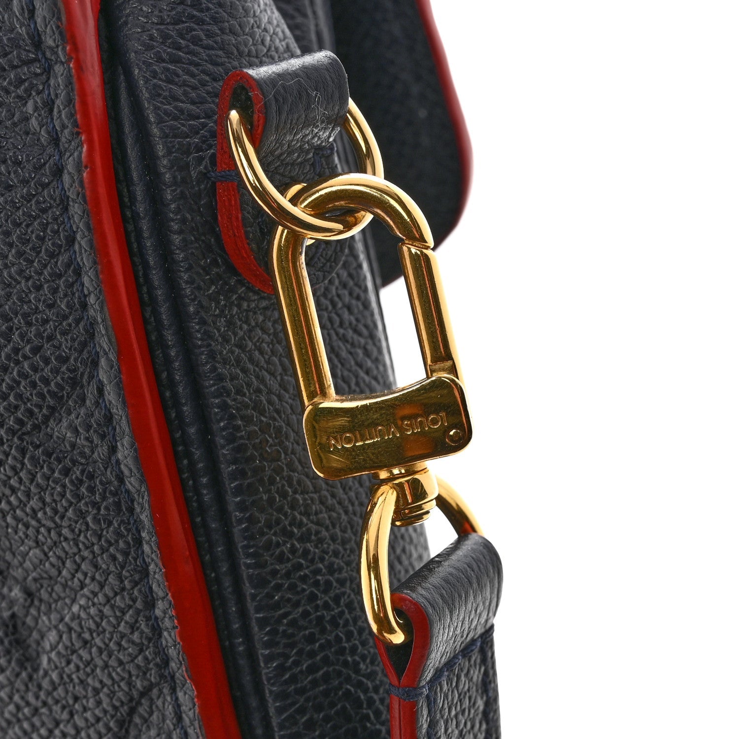 Empreinte Pochette Metis Marine Rouge