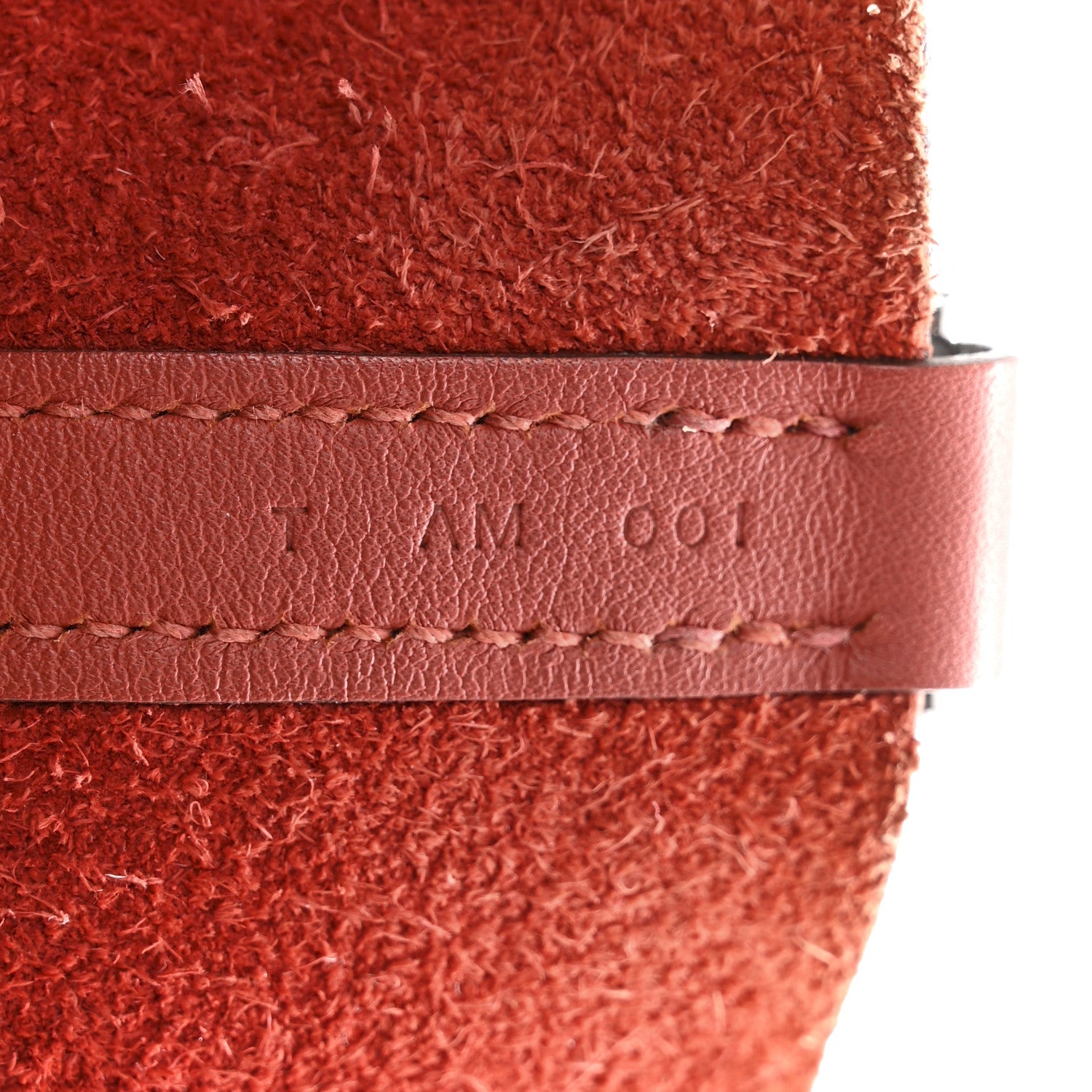 Taurillon Clemence Swift Picotin Lock 22 MM Rouge H Brique