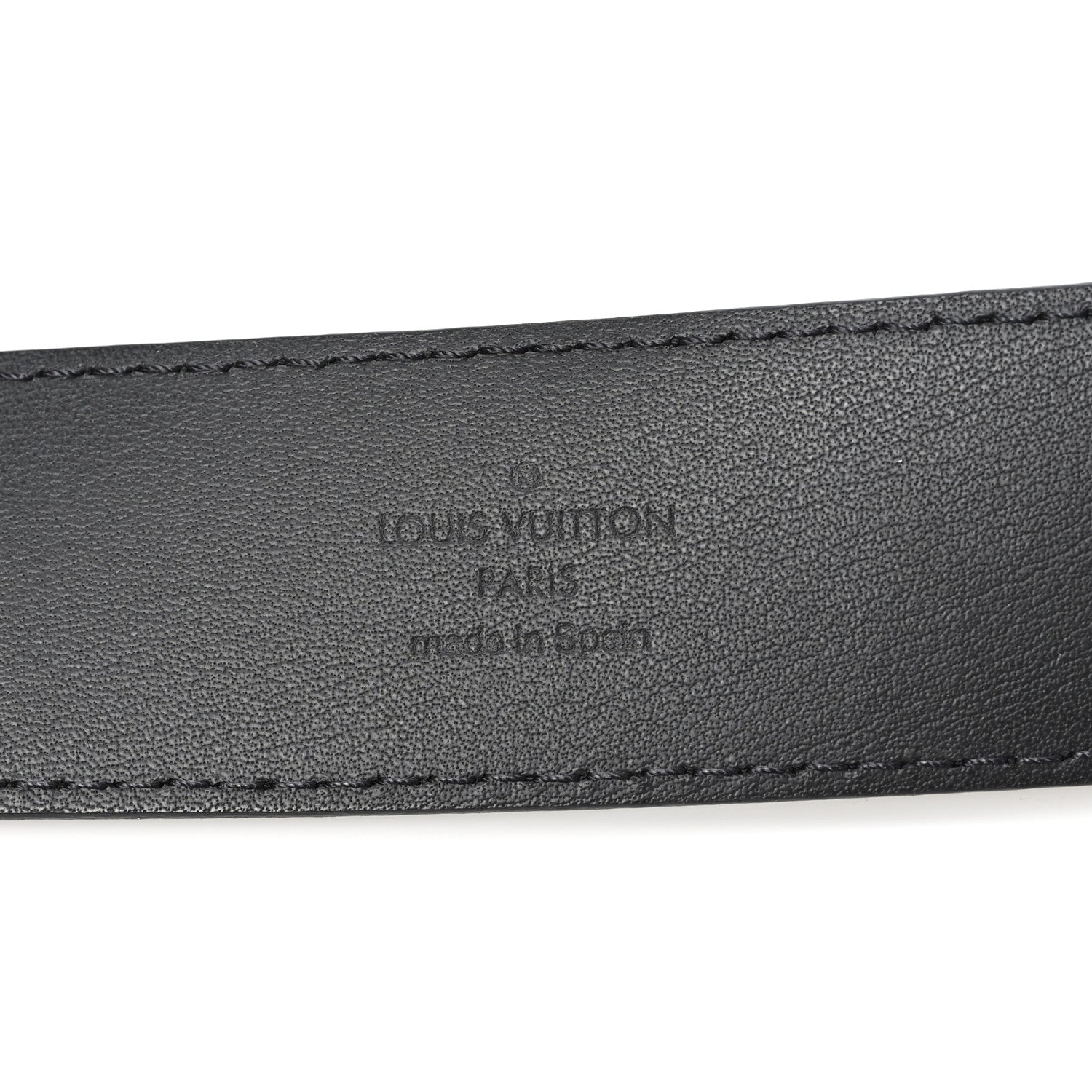 Taiga 35mm LV Initiales Belt 110 44 Black