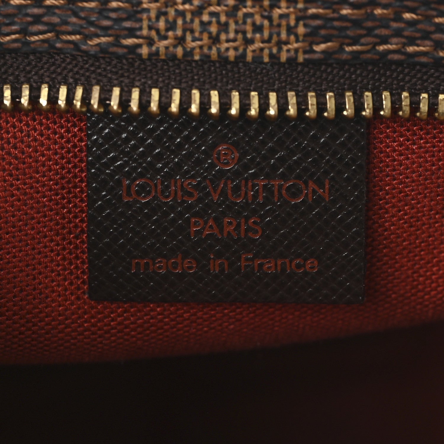 Damier Ebene Trousse Make Up Bag Pochette