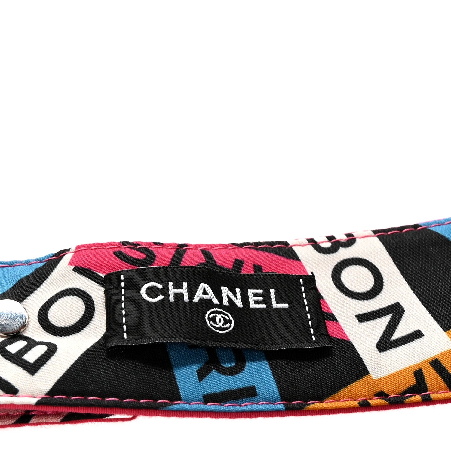 Cotton Canvas Logo CC Visor Pink Black