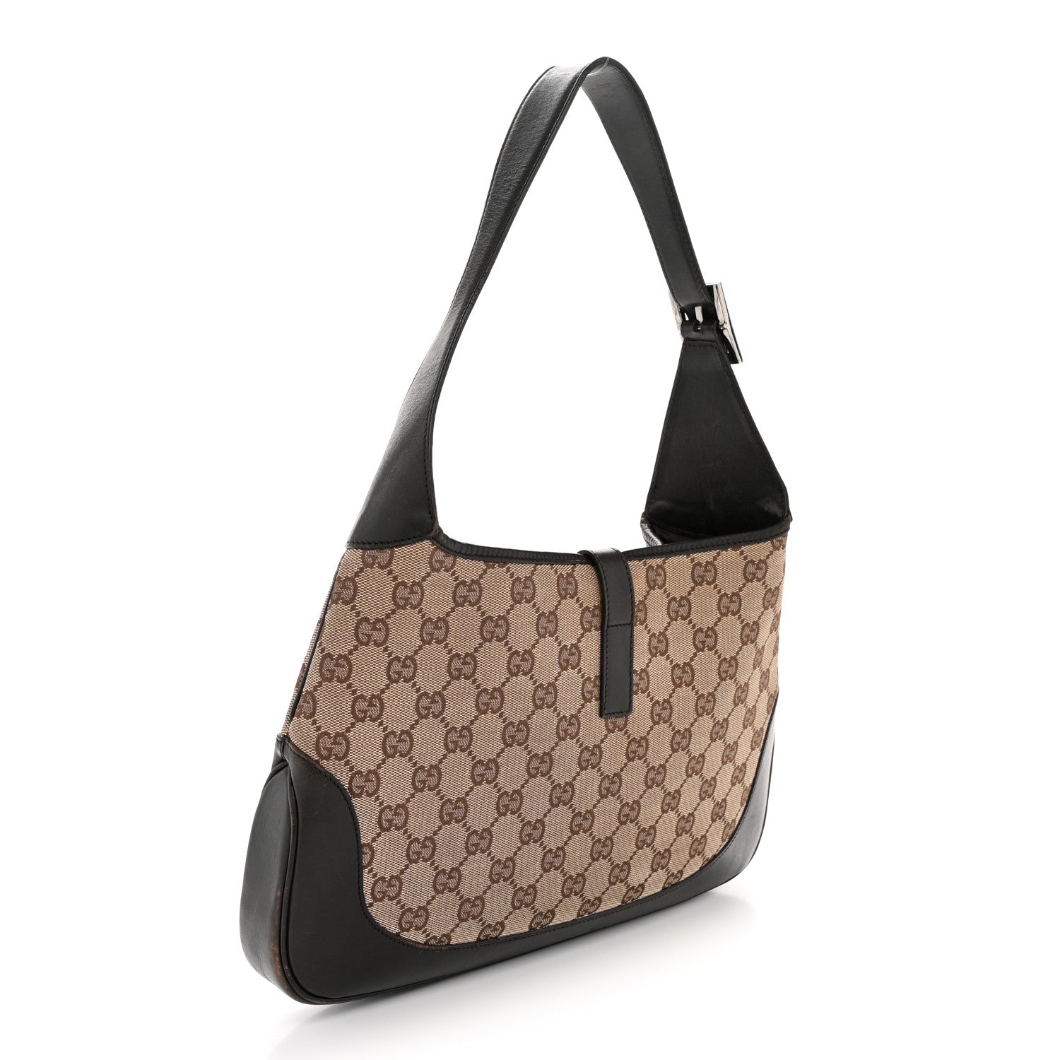 Monogram Web Jackie O Hobo Dark Brown