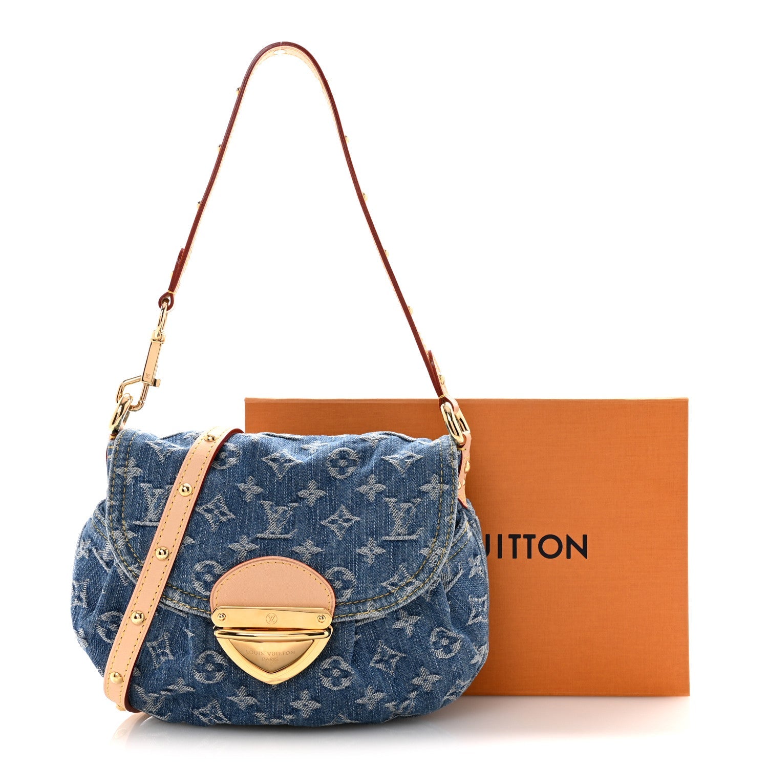 Monogram Denim Sunset Blue