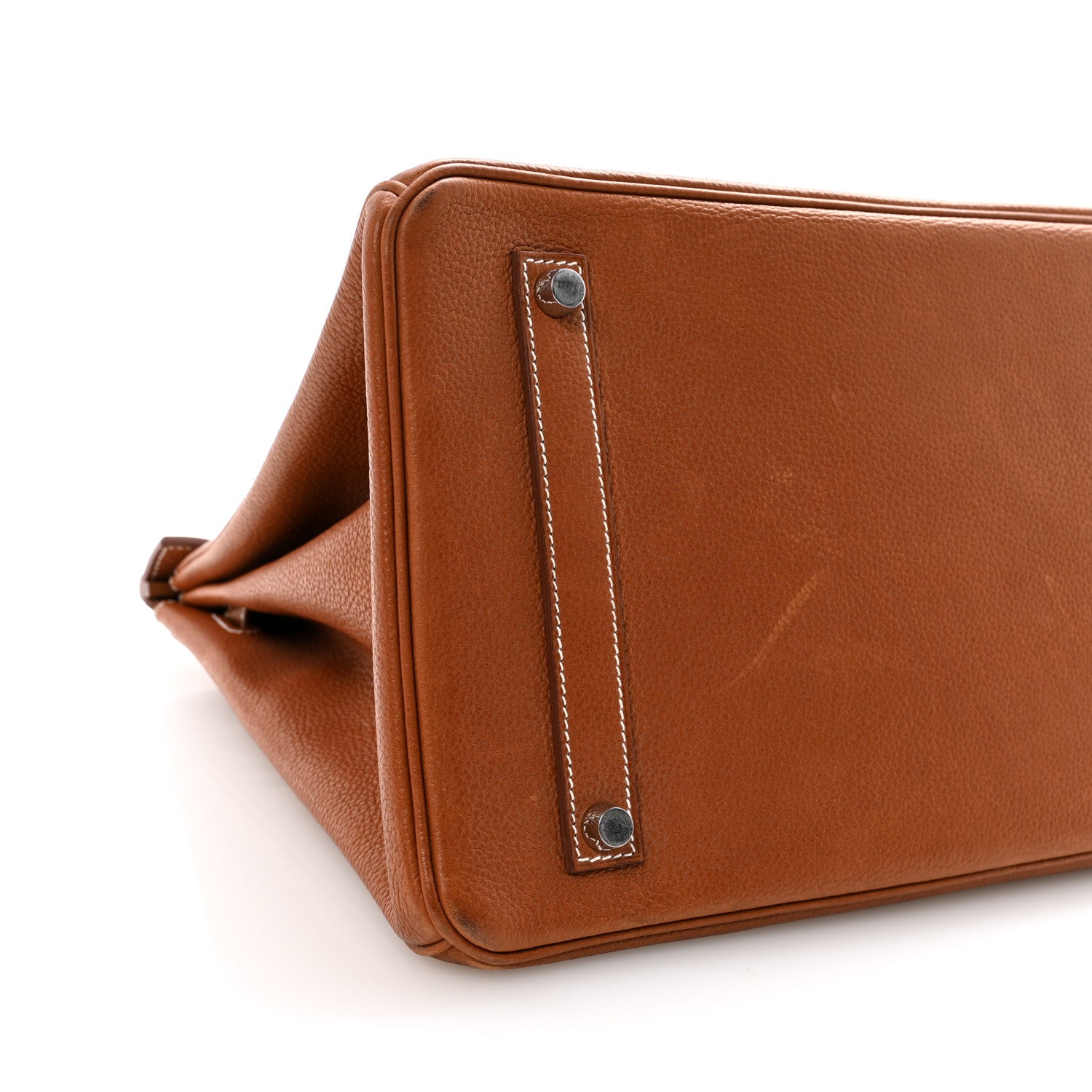 Natural Barenia Faubourg Birkin 35 Fauve