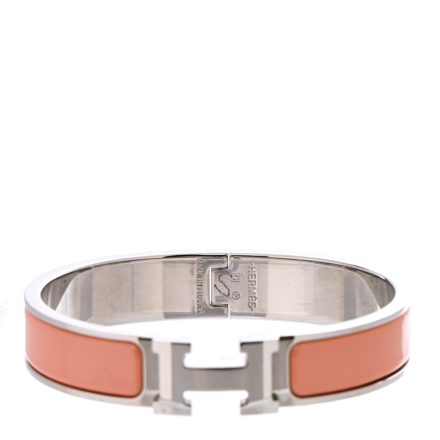 Enamel Narrow Clic Clac H Bracelet PM Mango